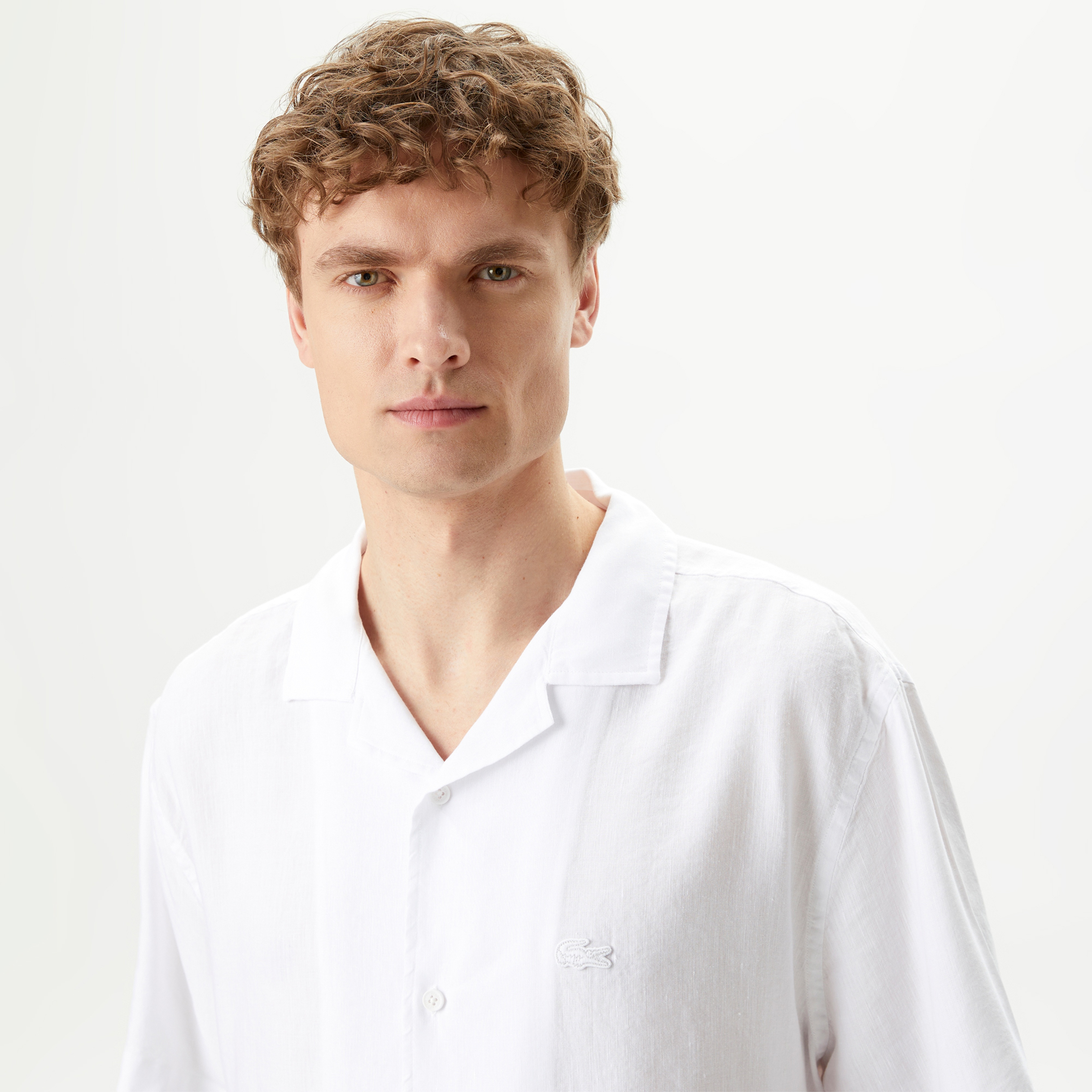 Lacoste Erkek Beyaz Gömlek