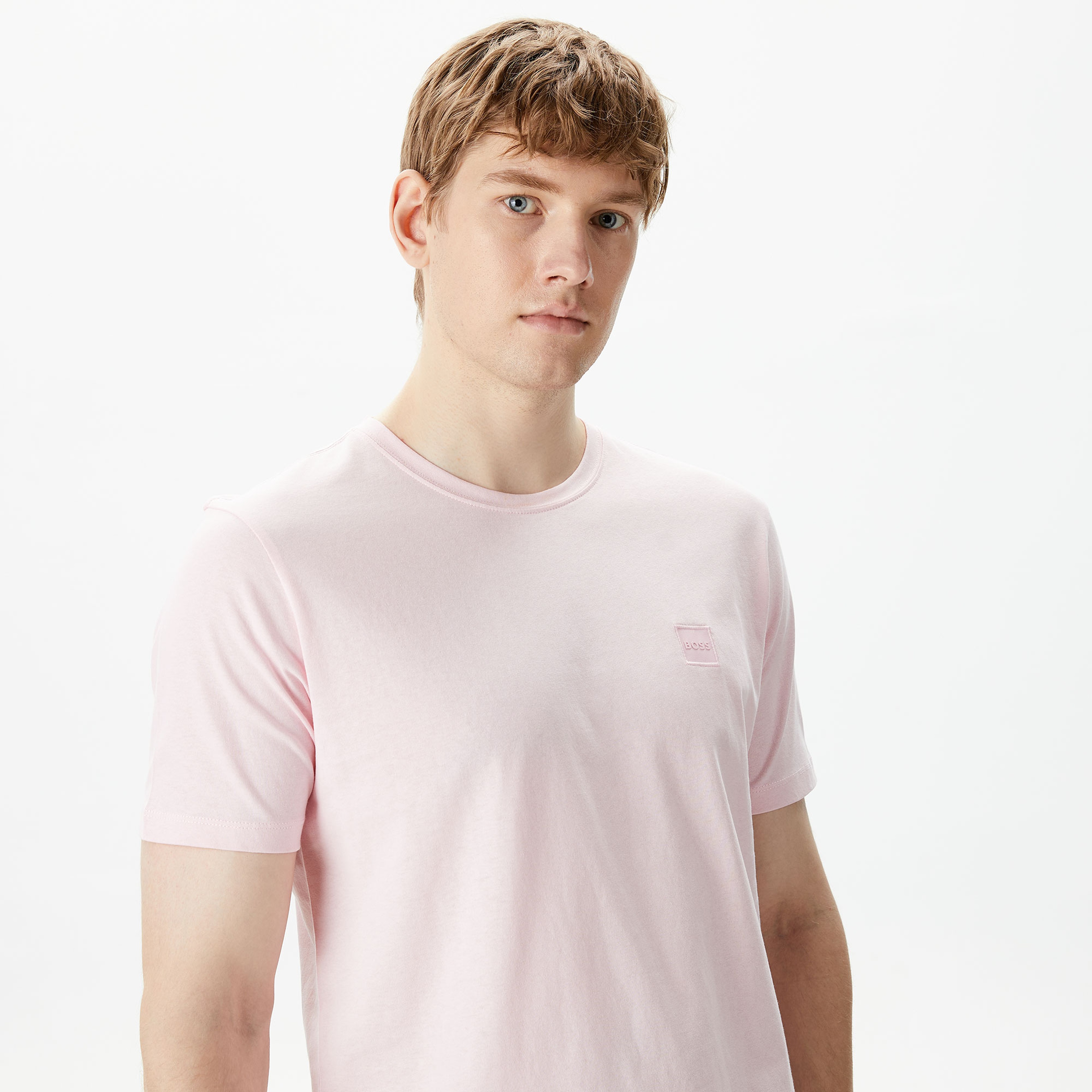 Boss Erkek Pembe T-Shirt