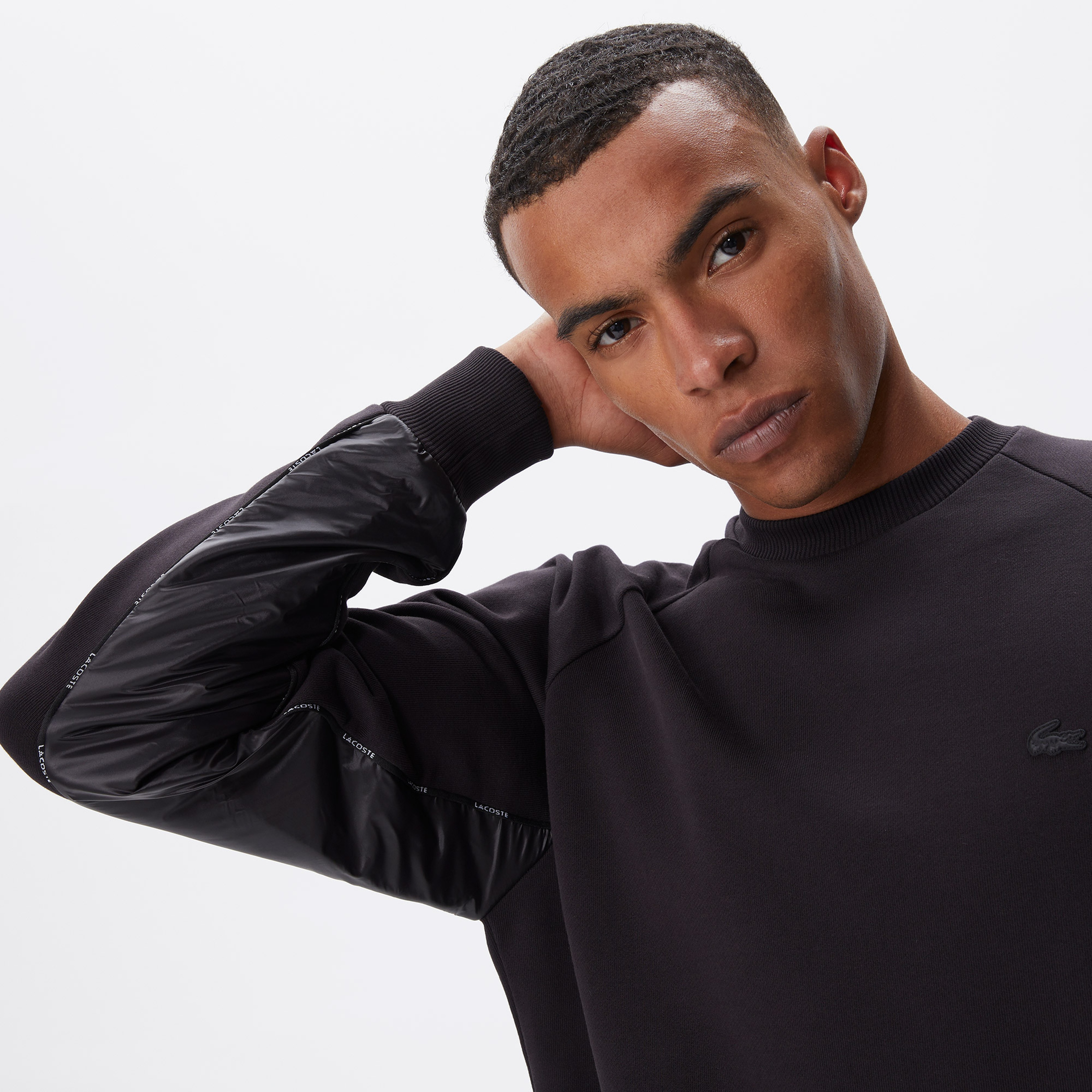 Lacoste Erkek Siyah Sweatshirt