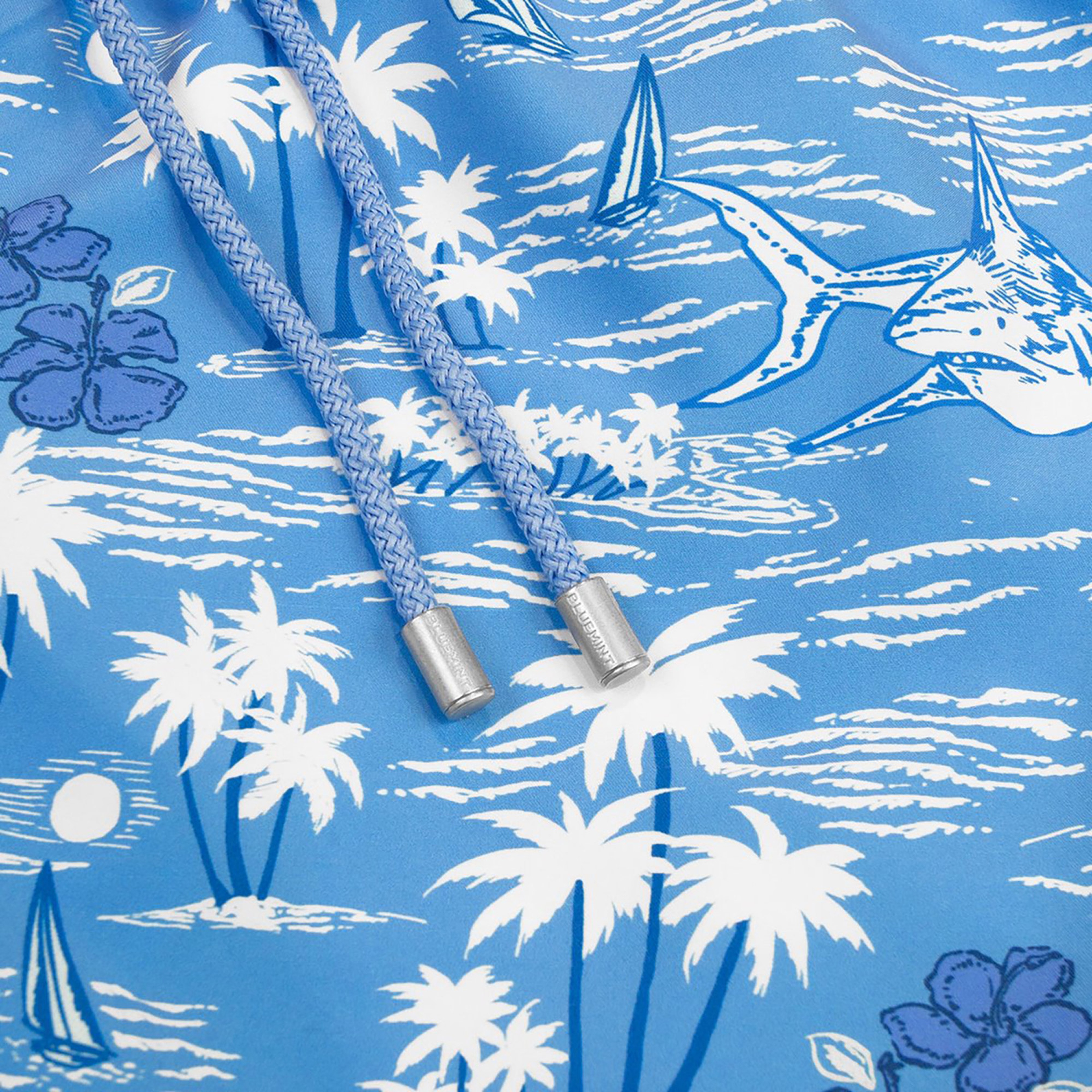 Bluemint Erkek Mavi Mayo Şort