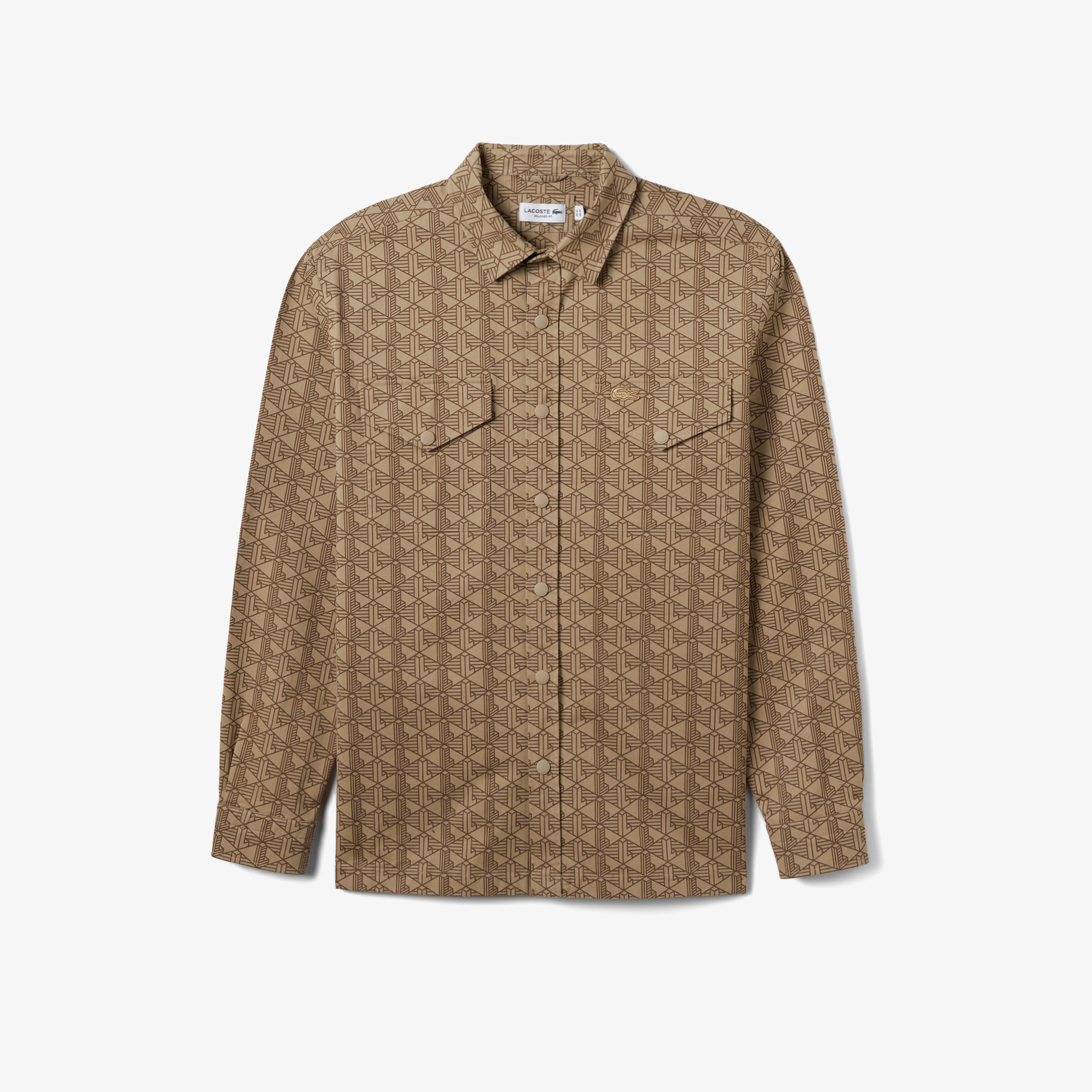 Lacoste Erkek Turuncu Gömlek