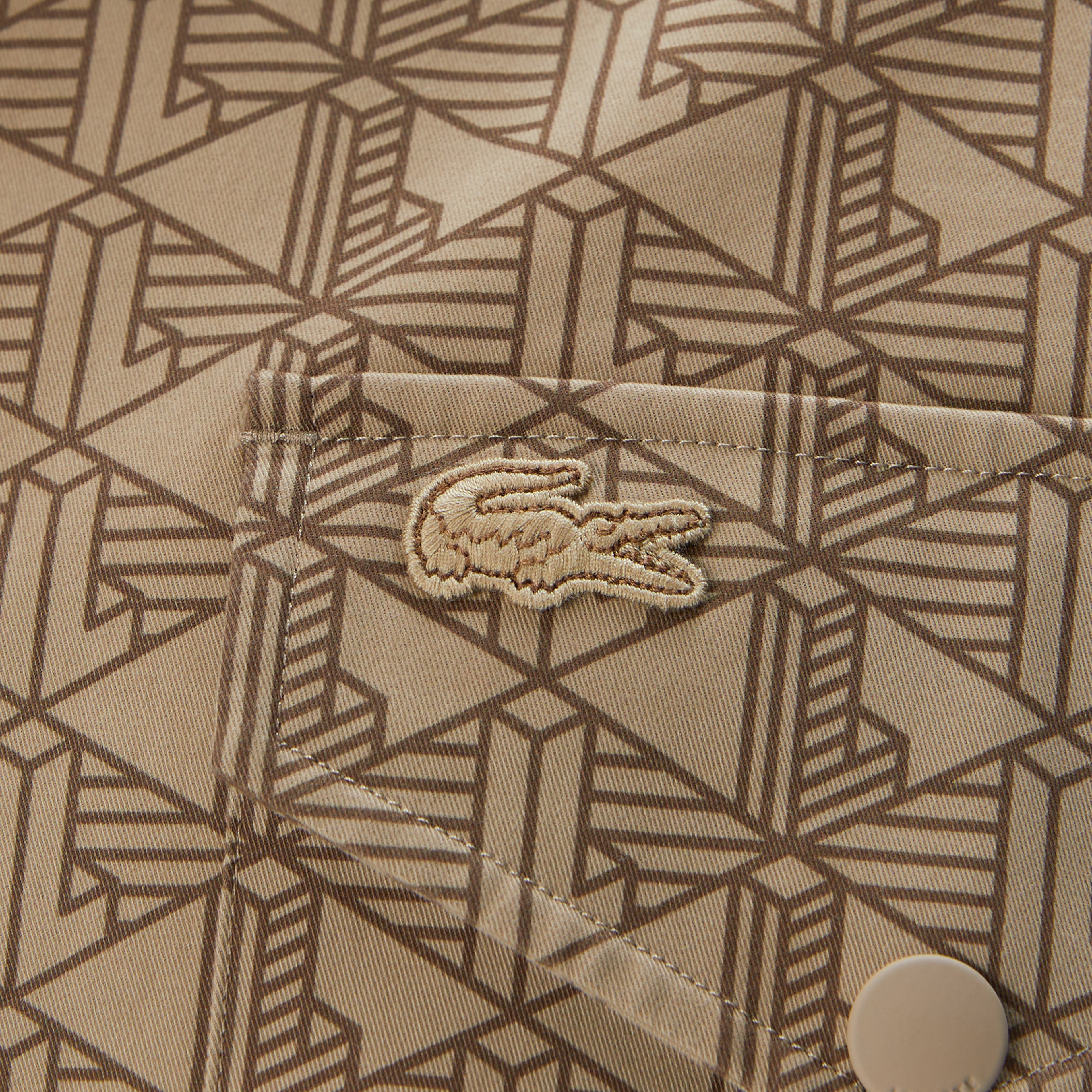Lacoste Erkek Turuncu Gömlek