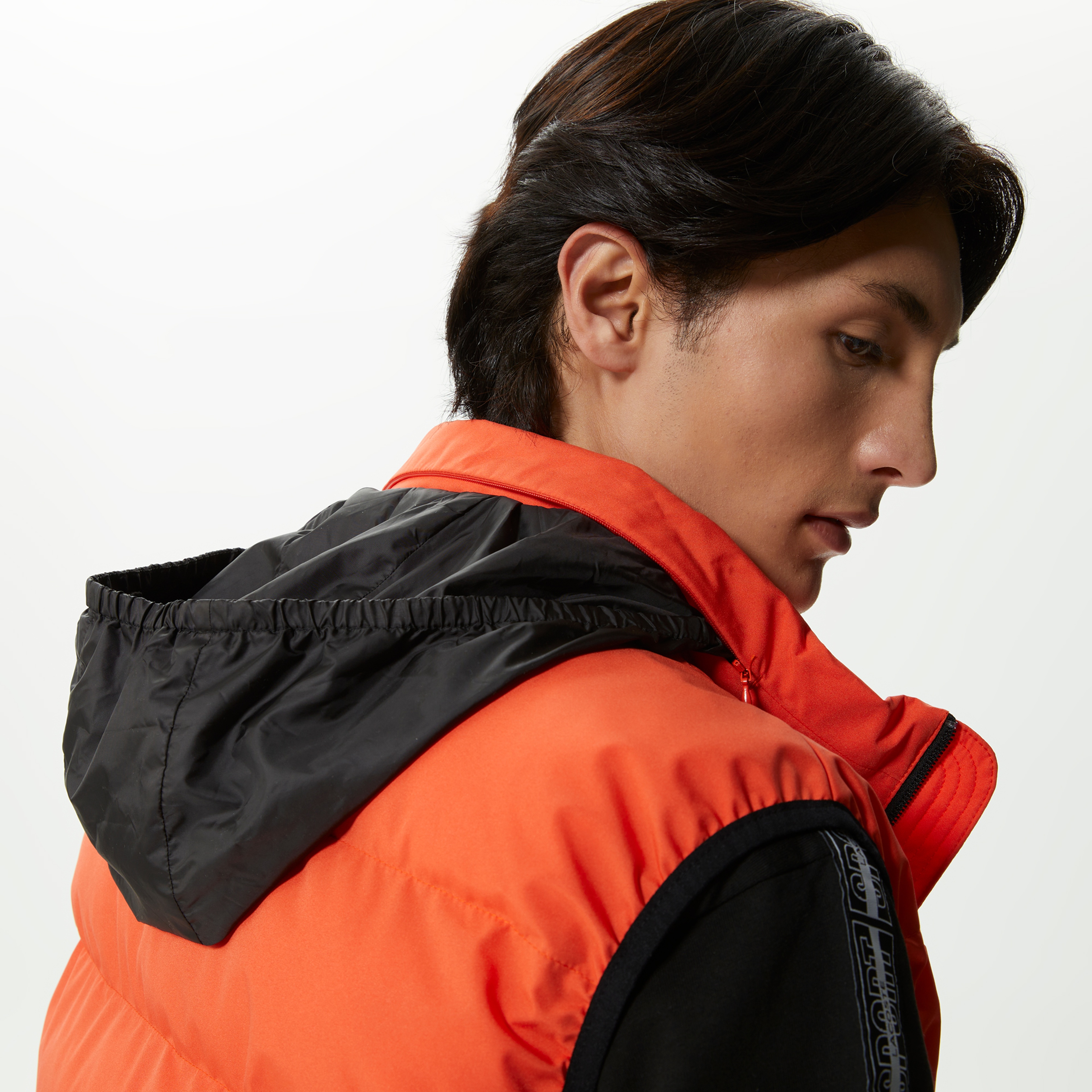 Erkek Kapitone Beyaz Yelek