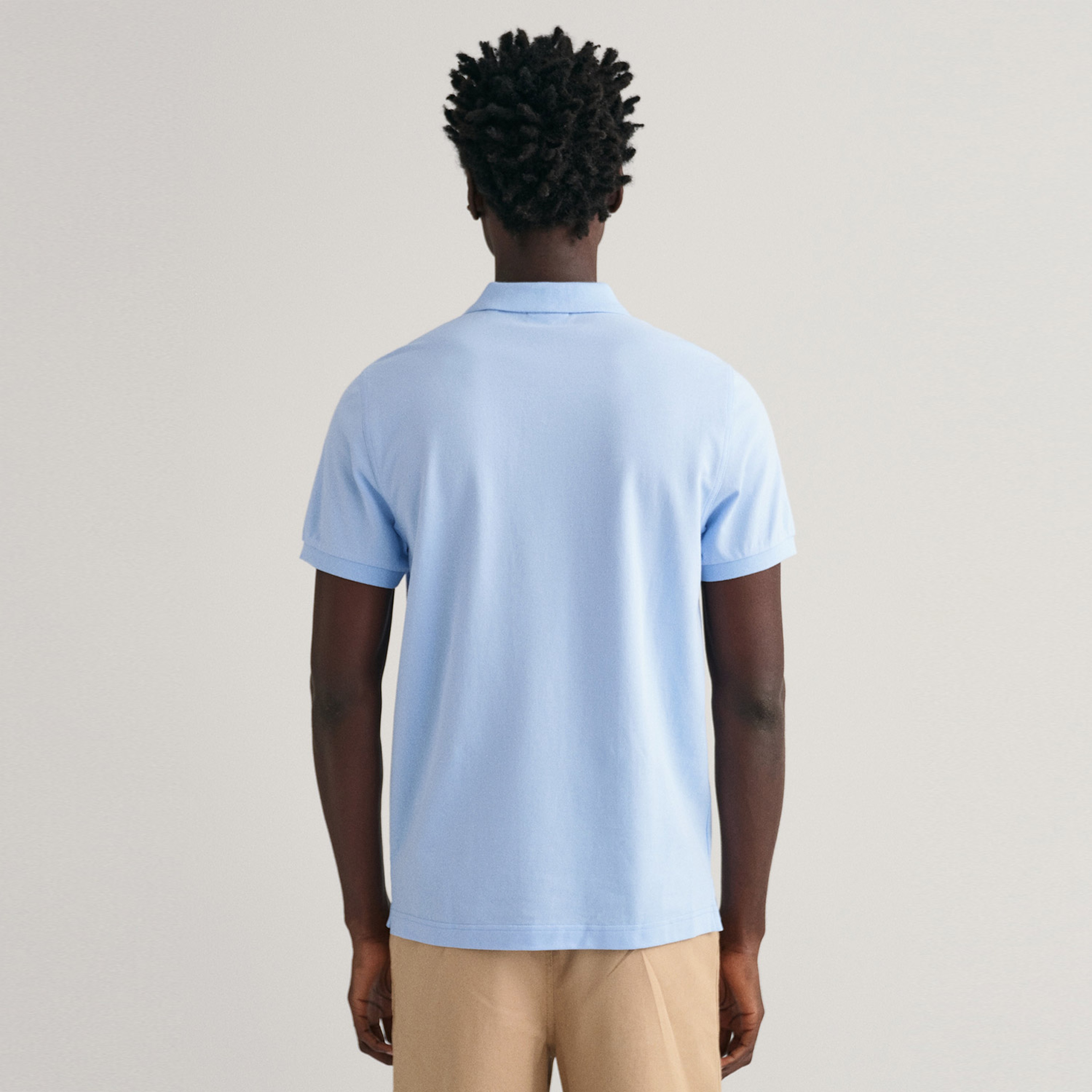 GANT Erkek Mavi Regular Fit Logolu Polo
