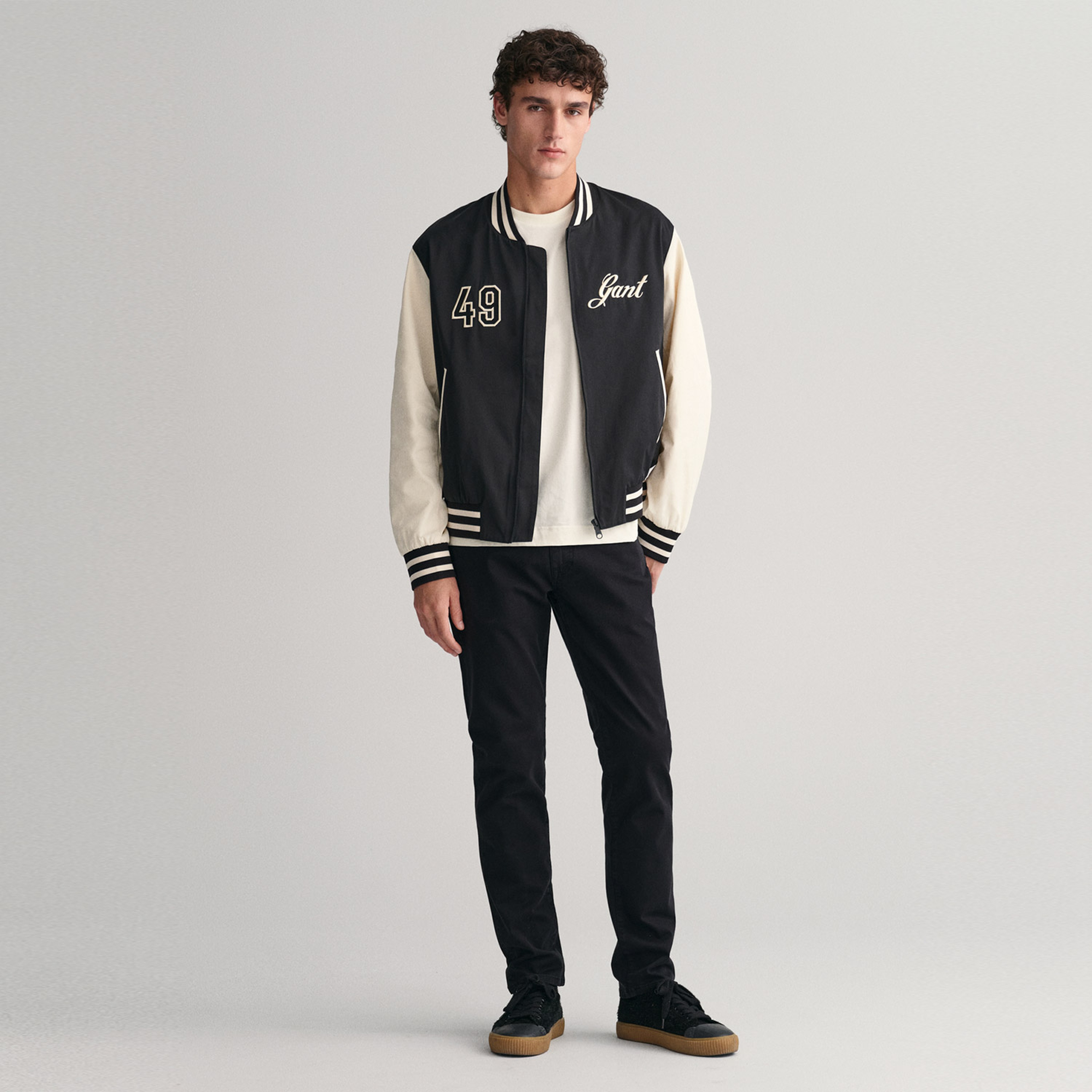 GANT Erkek Siyah Slim Fit Jean