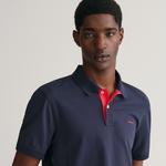 GANT Erkek Lacivert Regular Fit Polo