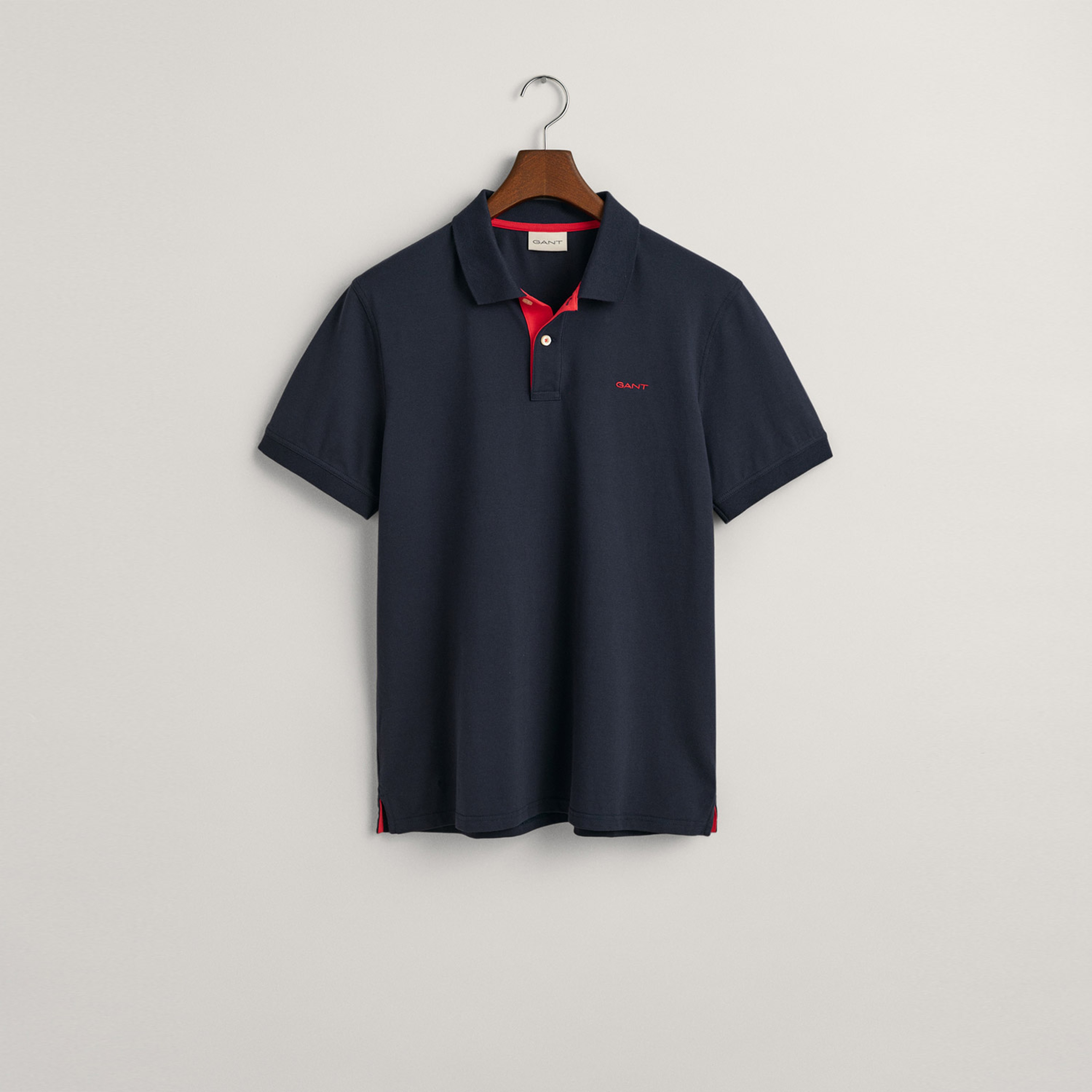 GANT Erkek Lacivert Regular Fit Polo