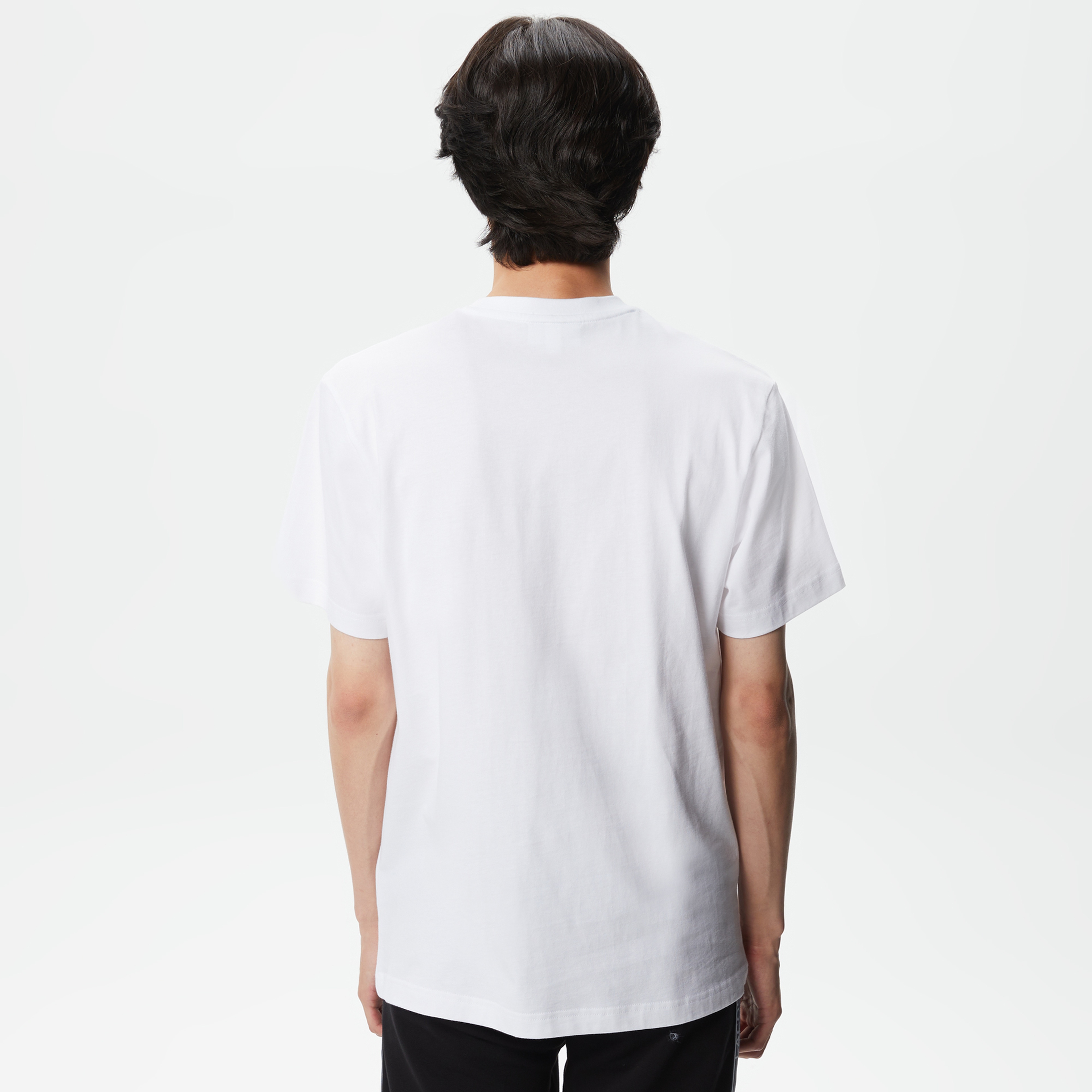 Lacoste Erkek Regular Fit Bisiklet Yaka Baskılı Mavi T-Shirt