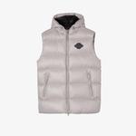 Lacoste Erkek Kapüşonlu Gri Yelek