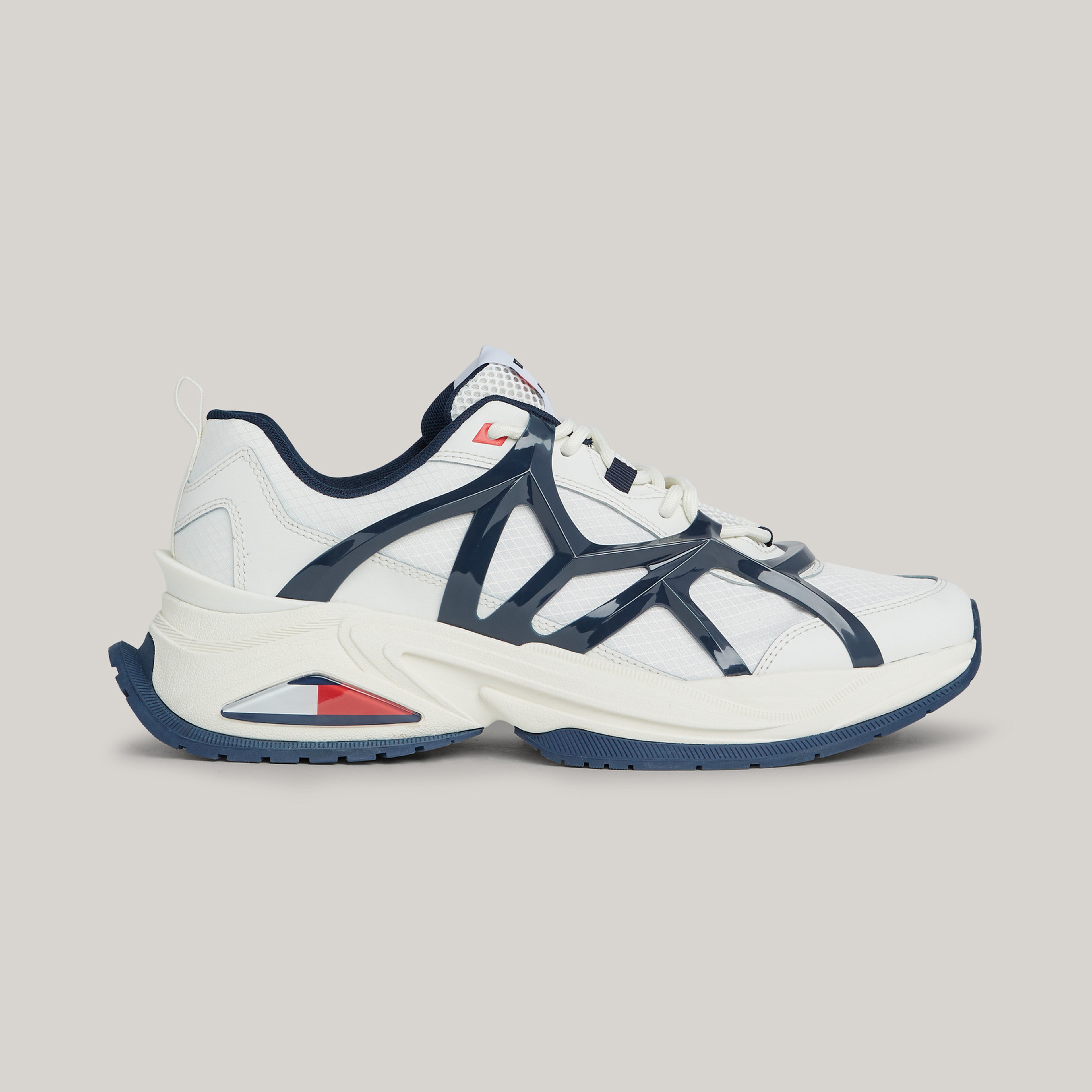 Tommy Jeans Outdoor Runner Erkek Mavi Sneaker