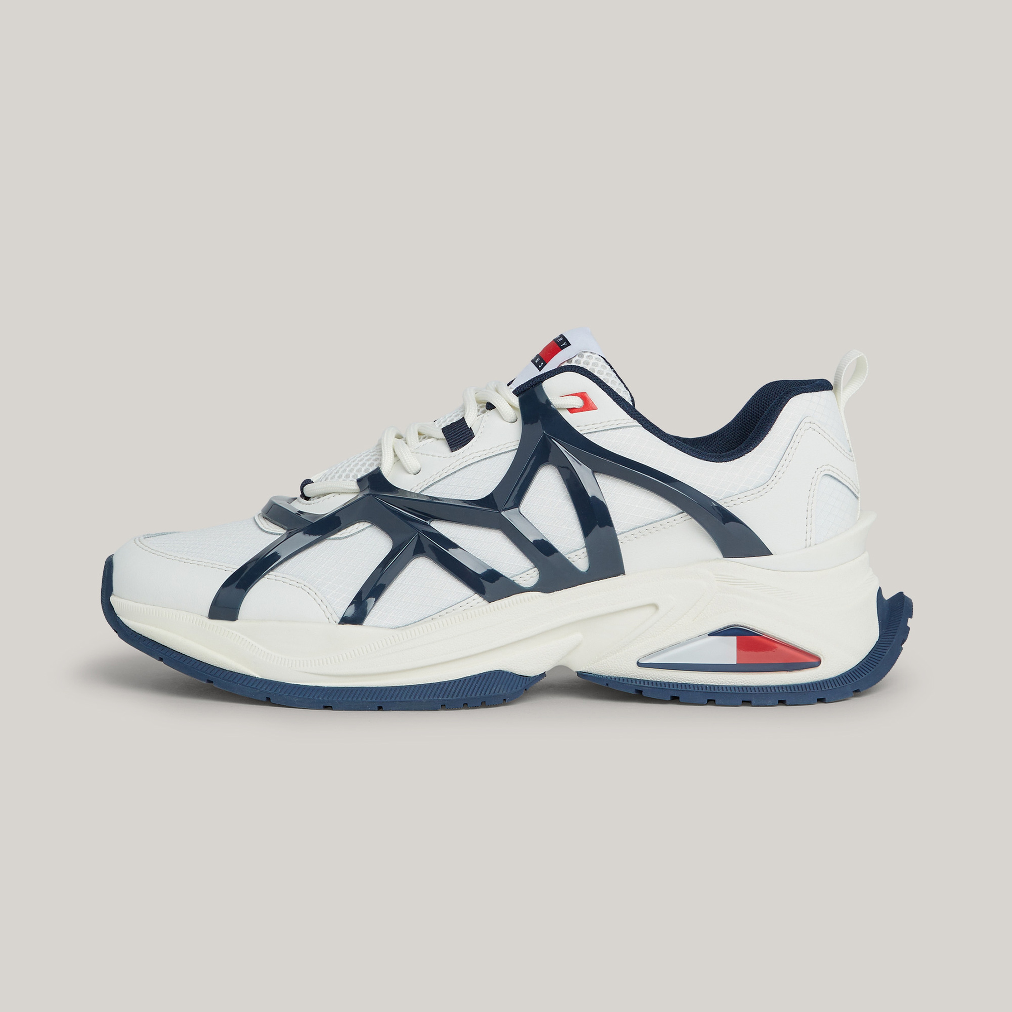 Tommy Jeans Outdoor Runner Erkek Mavi Sneaker