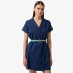 Kadın Straight Fit Lacivert Elbise