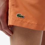 Erkek Baskılı Turuncu Mayo Şort