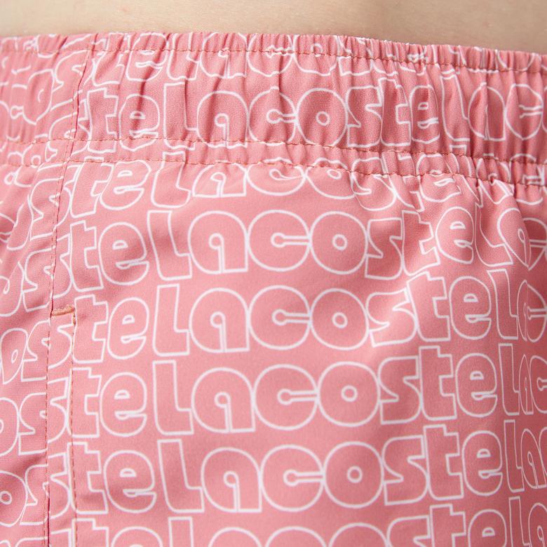 Erkek Desenli Pembe Mayo Şort