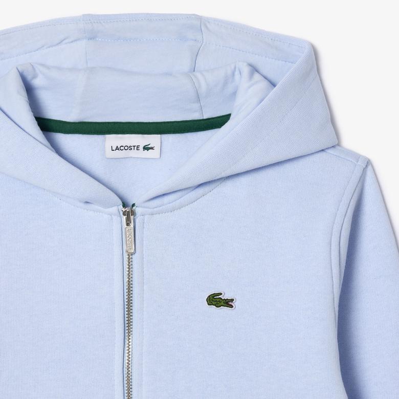 Çocuk Kapüşonlu Mavi Sweatshirt