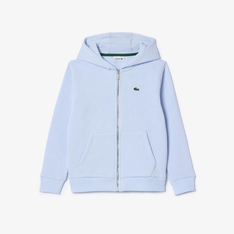Çocuk Kapüşonlu Mavi Sweatshirt