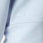 Kadın Relaxed Fit Kapüşonlu Baskılı Mavi Sweatshirt