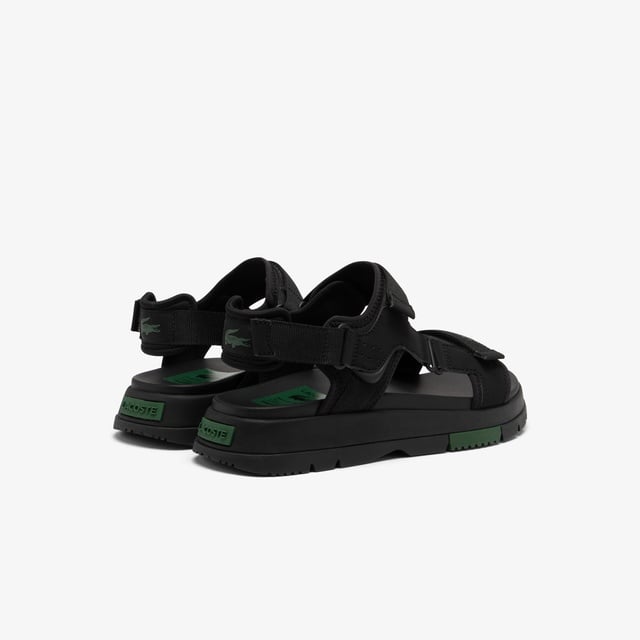 Lacoste Lacoste Suruga Erkek Siyah Sandalet Sandalet & Terlik | Occasion Siyah - 4. görsel