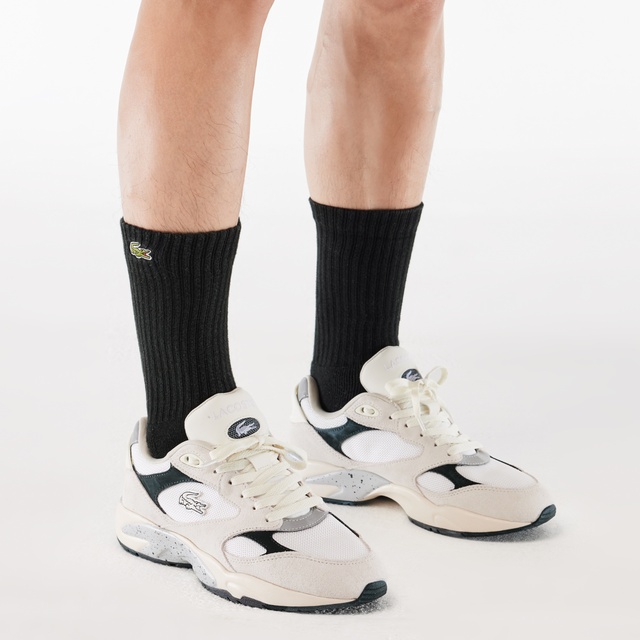 Lacoste Lacoste SPORT Storm 96 Lo Vintage Erkek Bej Sneaker | Occasion Bej - 5. görsel