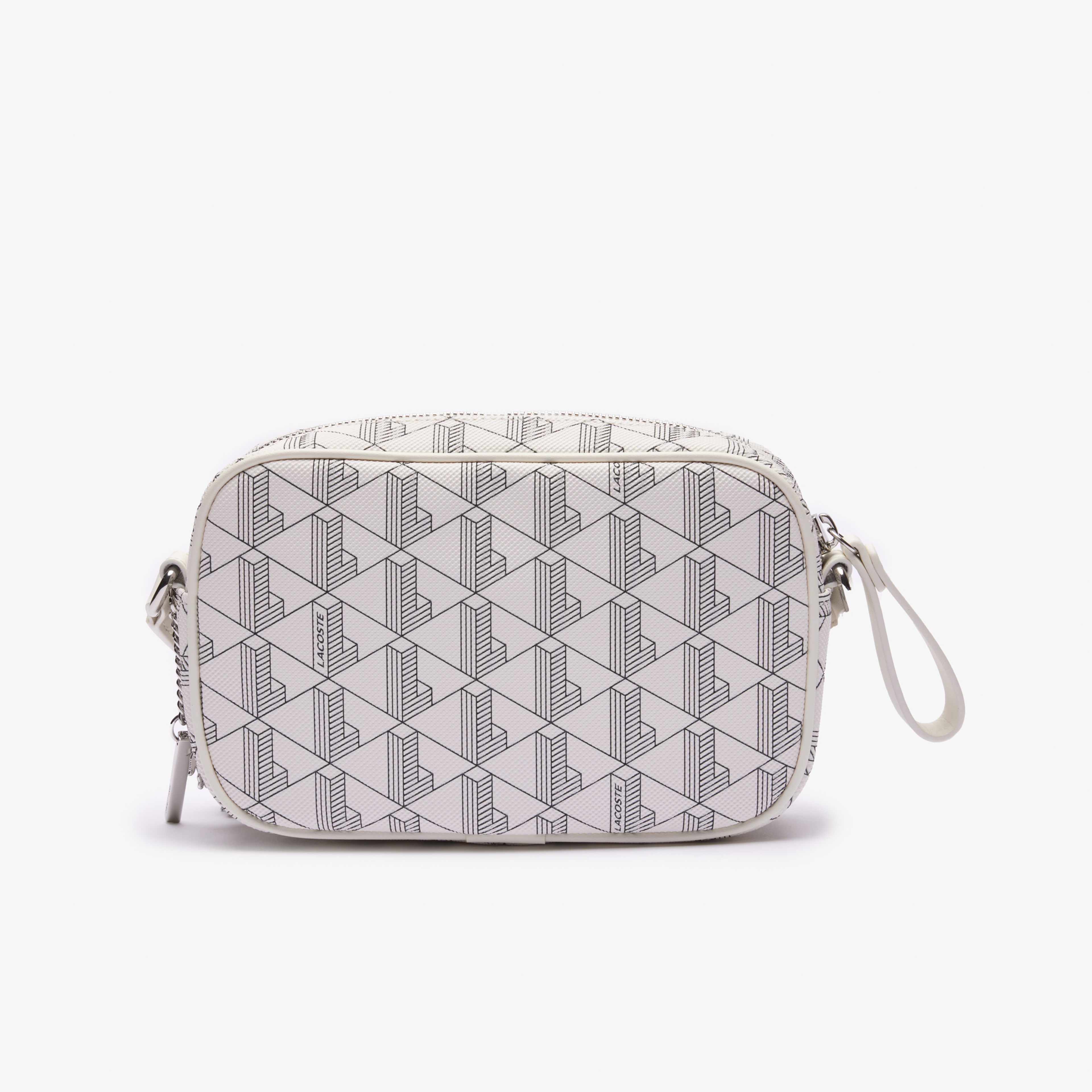 Kadın Monogram Beyaz Postacı Çantası