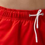 Erkek Renk Bloklu Kırmızı Mayo Şort