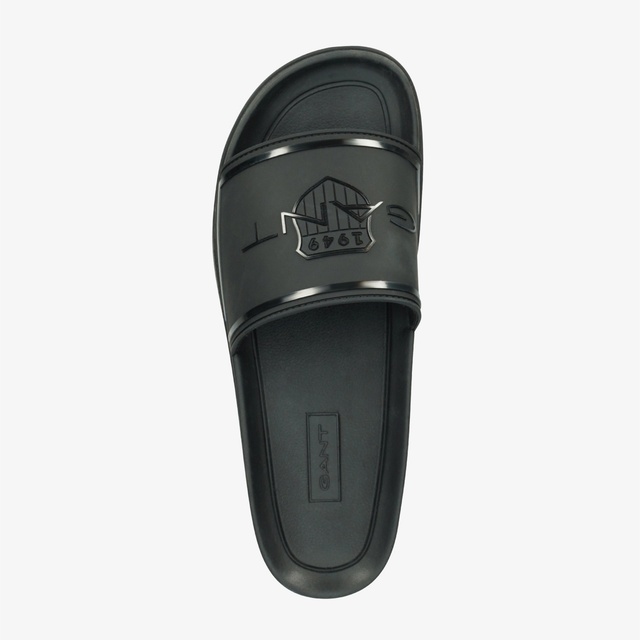 Gant GANT Erkek Siyah Logolu Terlik Sandalet & Terlik | Occasion Siyah - 5. görsel