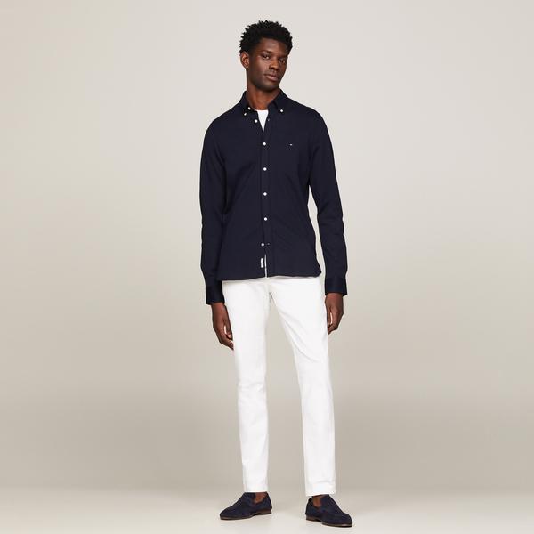 Tommy Hilfiger Erkek Mavi Gömlek