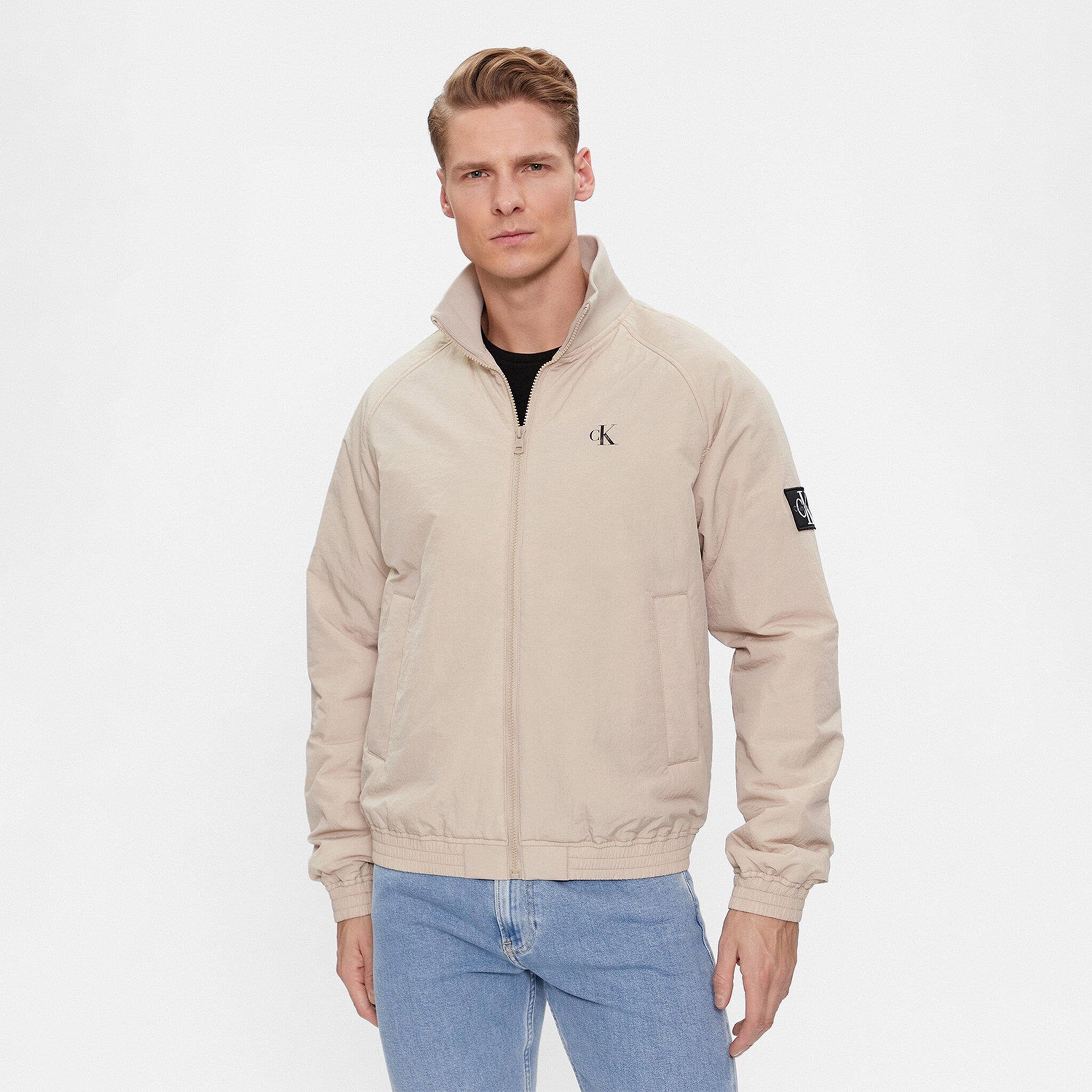 Calvin Klein Erkek Gri Mont