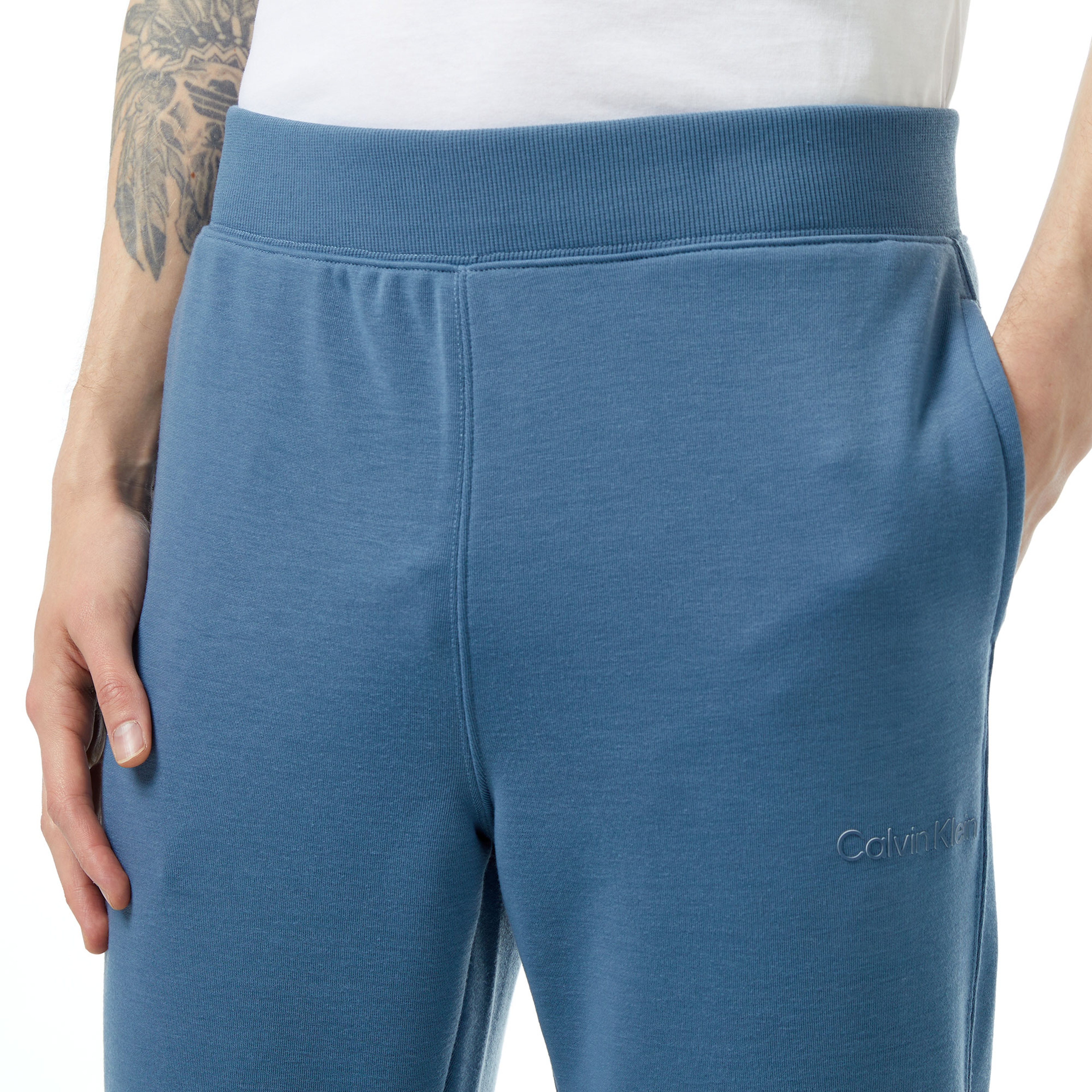 Calvin Klein Erkek Mavi Pantolon