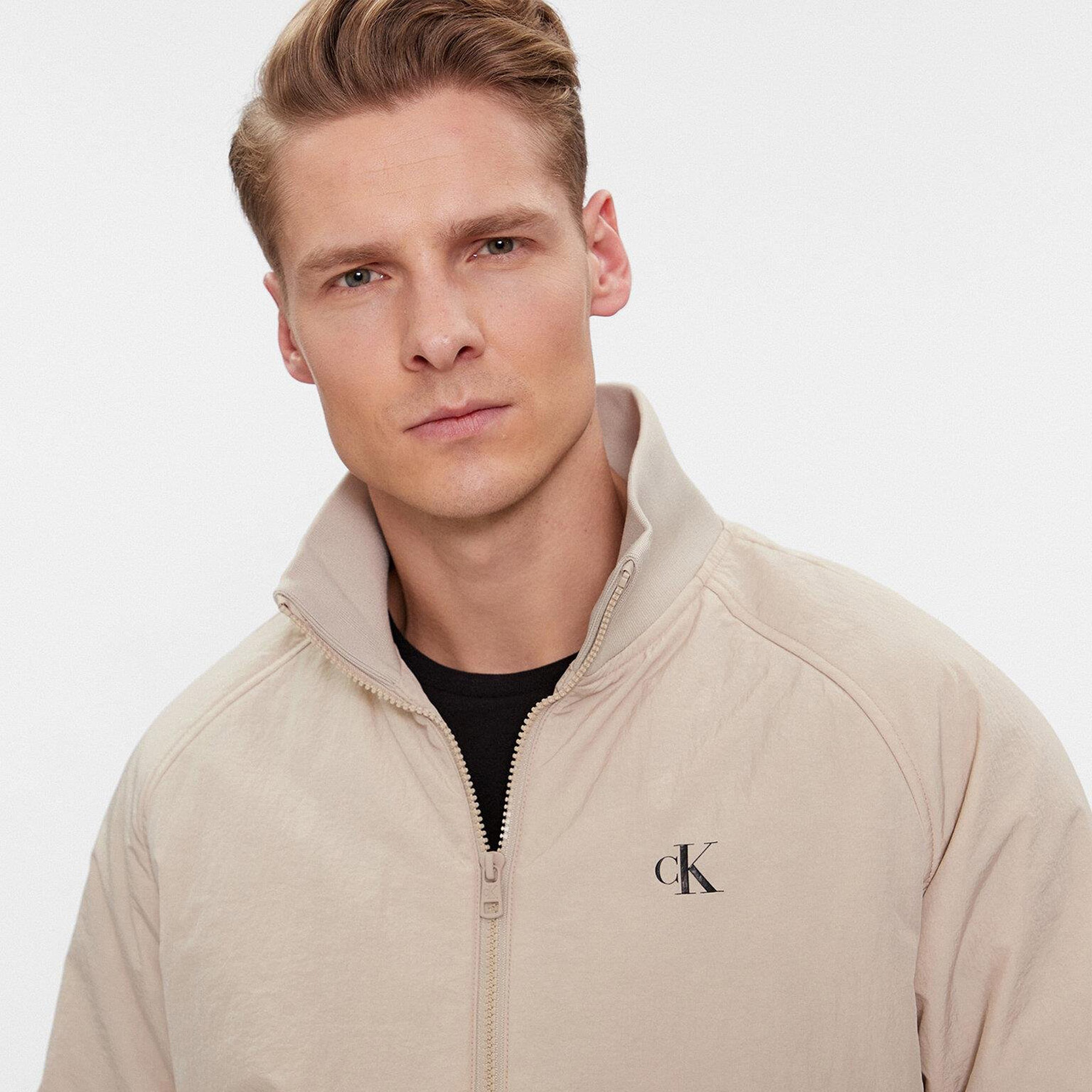 Calvin Klein Erkek Gri Mont