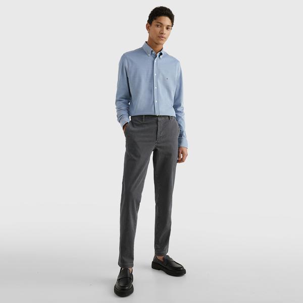 Tommy Hilfiger Erkek Mavi Gömlek