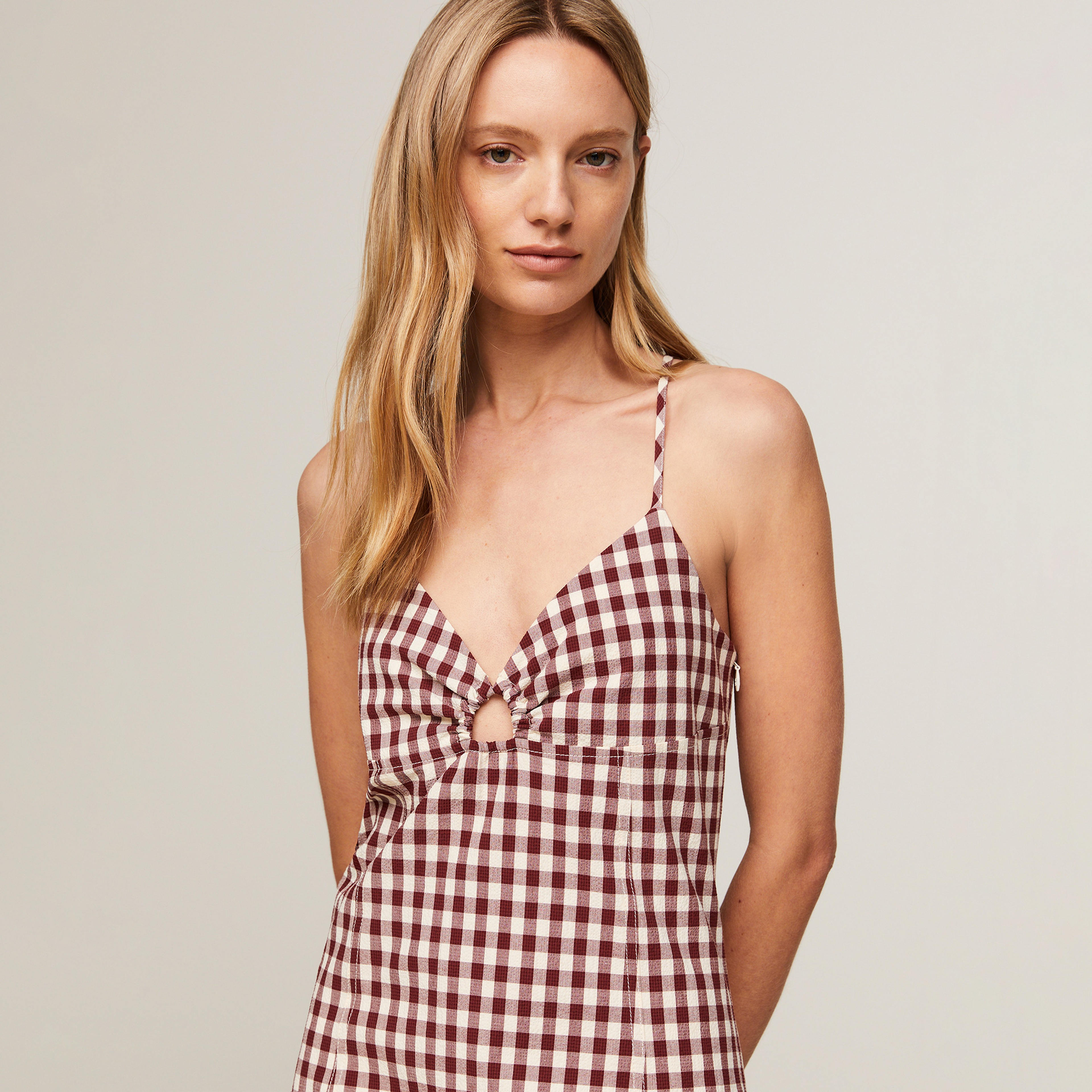 Tommy Hilfiger Kadın Kırmızı Elbise