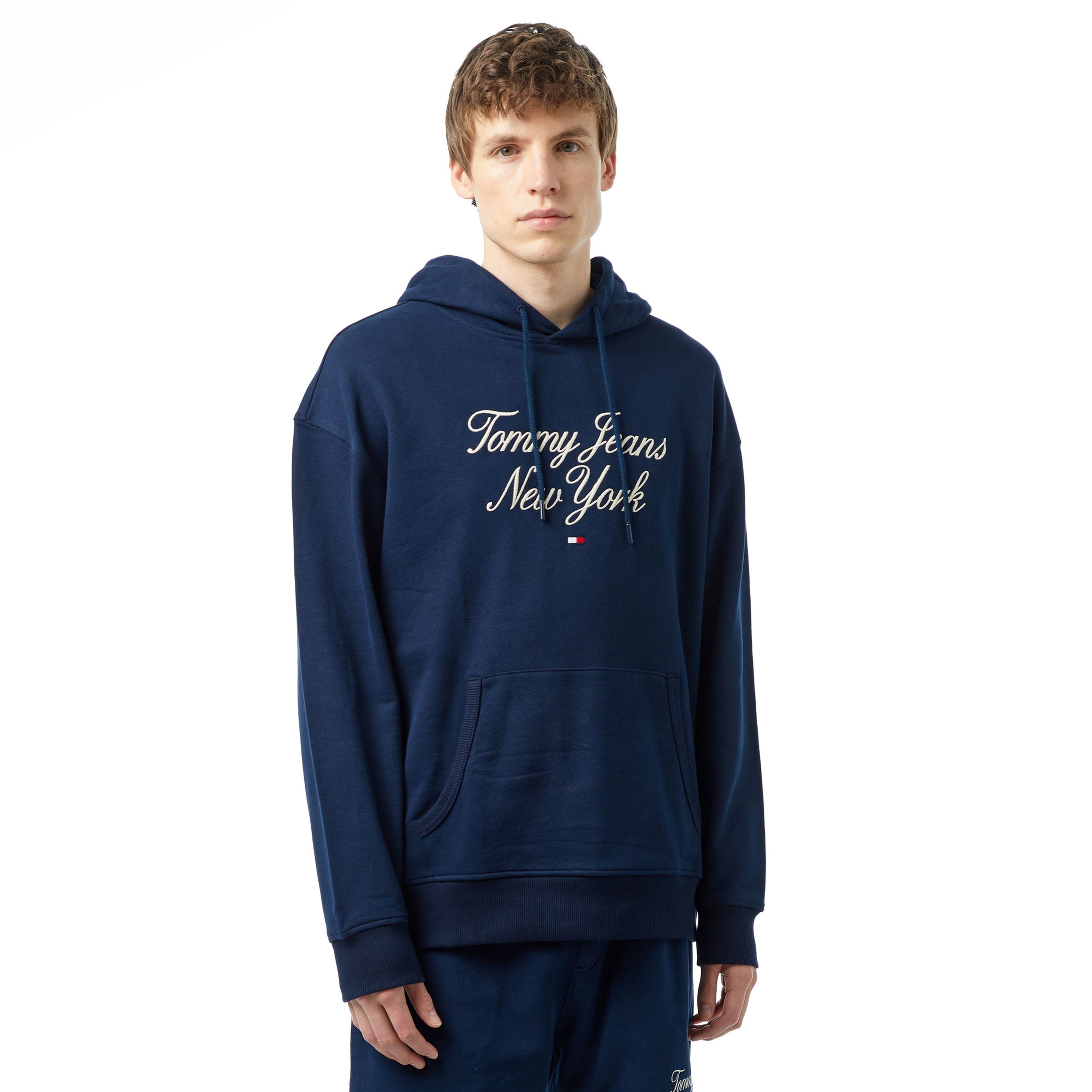 Tommy Hilfiger Erkek Mavi Sweatshirt