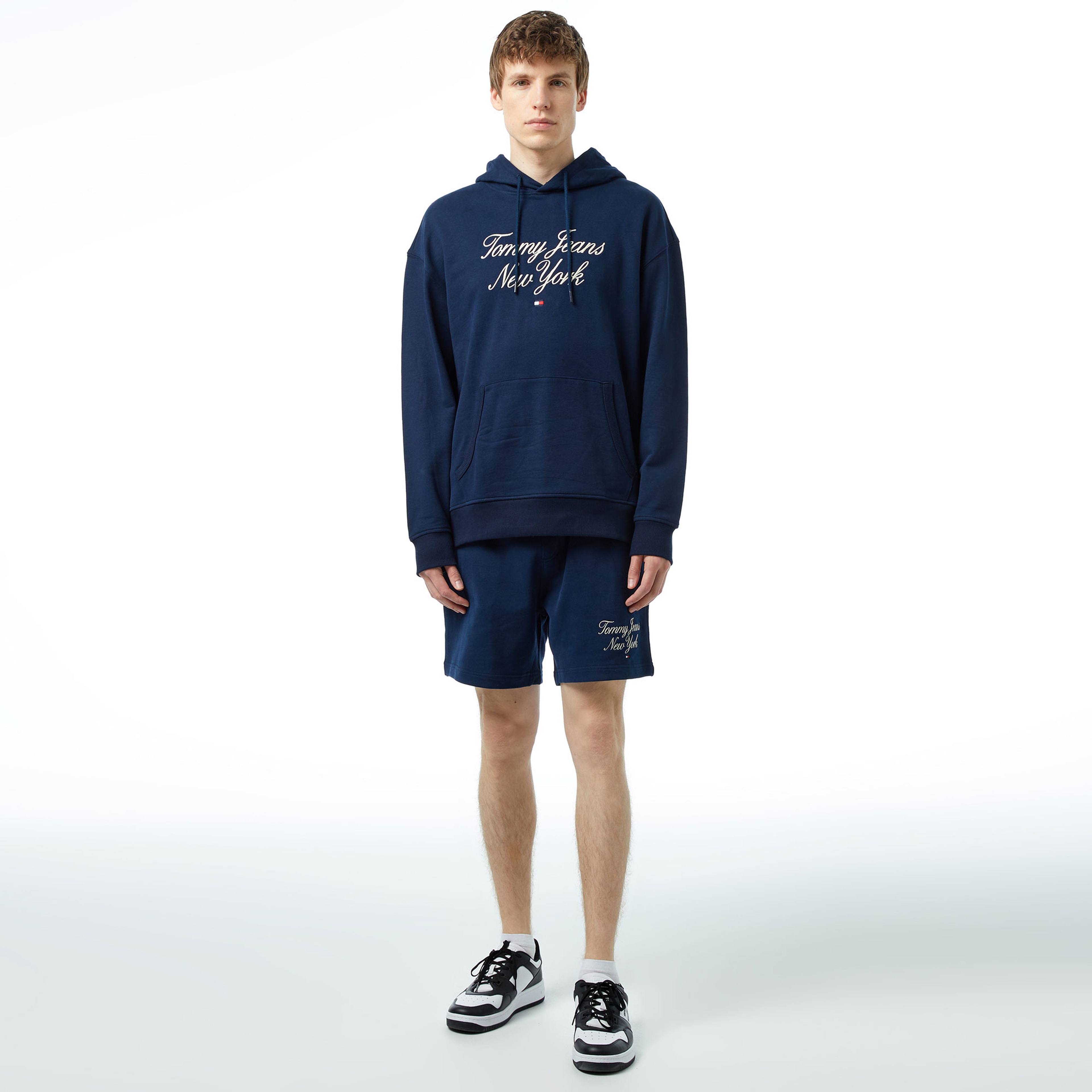 Tommy Hilfiger Erkek Mavi Sweatshirt