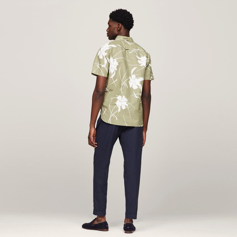 Tommy Hilfiger Erkek Yeşil Gömlek