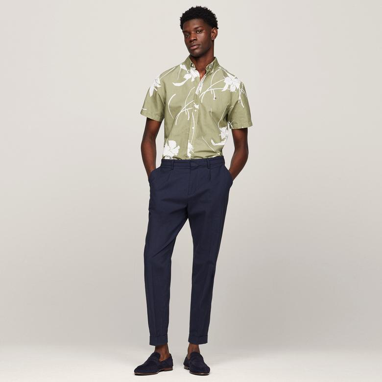 Tommy Hilfiger Erkek Yeşil Gömlek