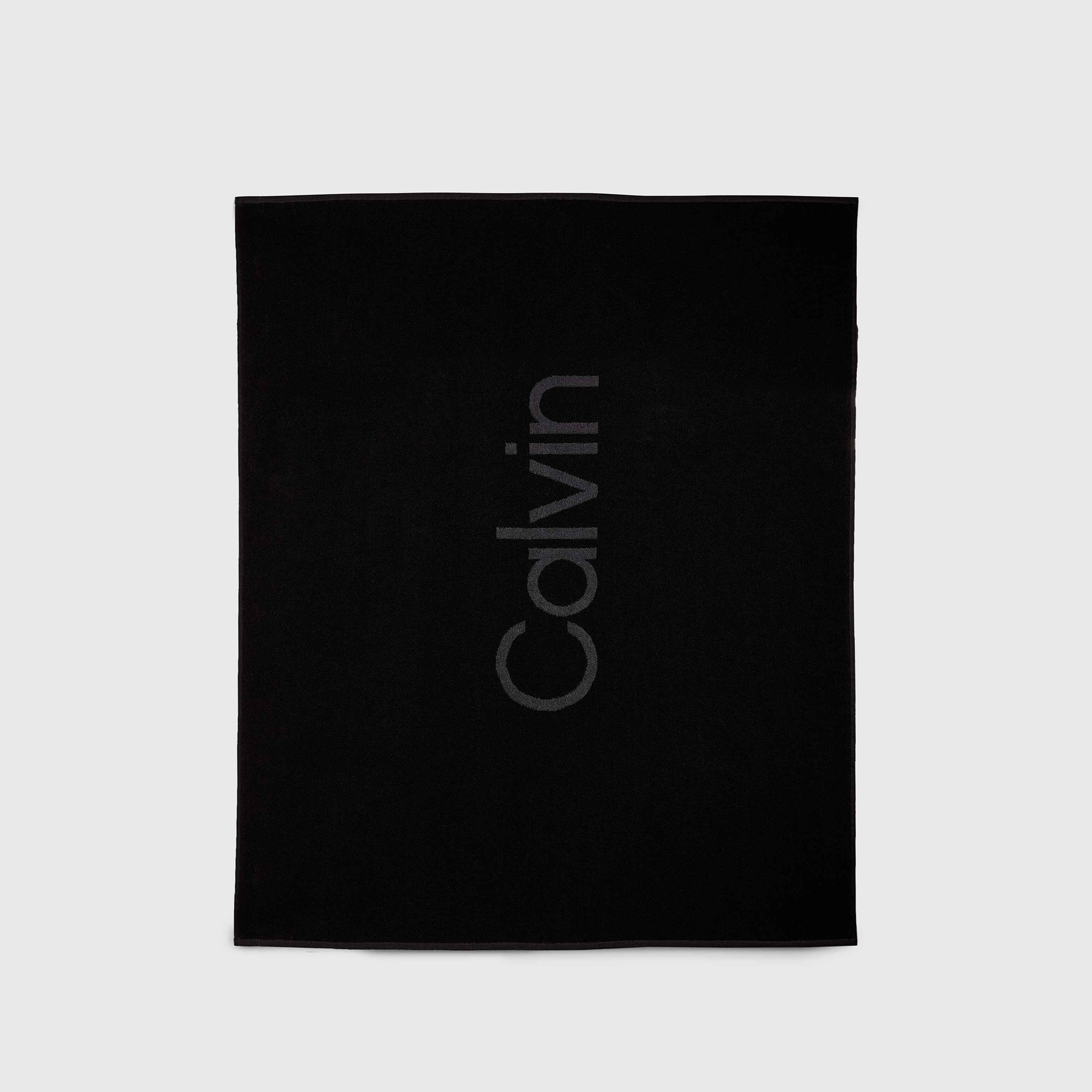 Calvin Klein Classic Unisex Siyah Havlu