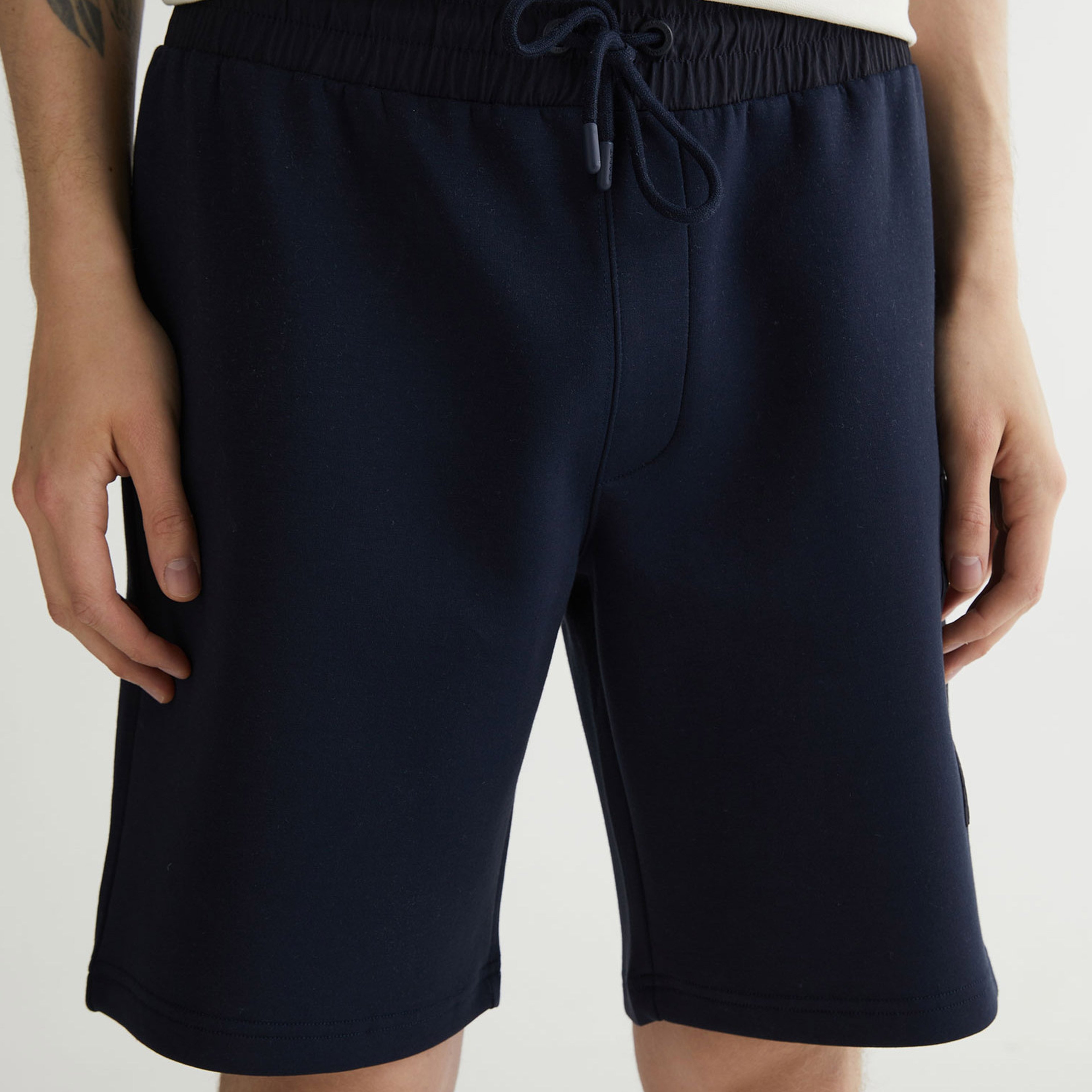 GANT Erkek Lacivert Regular Fit Logolu Şort