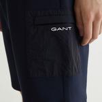 GANT Erkek Lacivert Regular Fit Logolu Şort