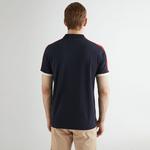 GANT Erkek Lacivert Regular Fit Renk Bloklu Polo