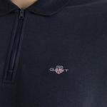 GANT Erkek Lacivert Regular Fit Renk Bloklu Polo
