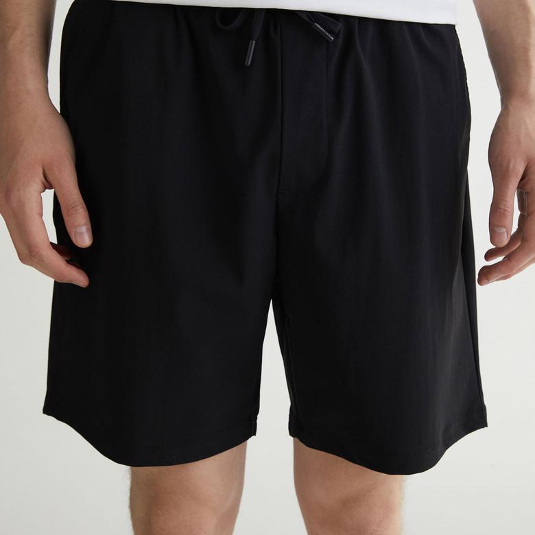 GANT Erkek Siyah Regular Fit Şort