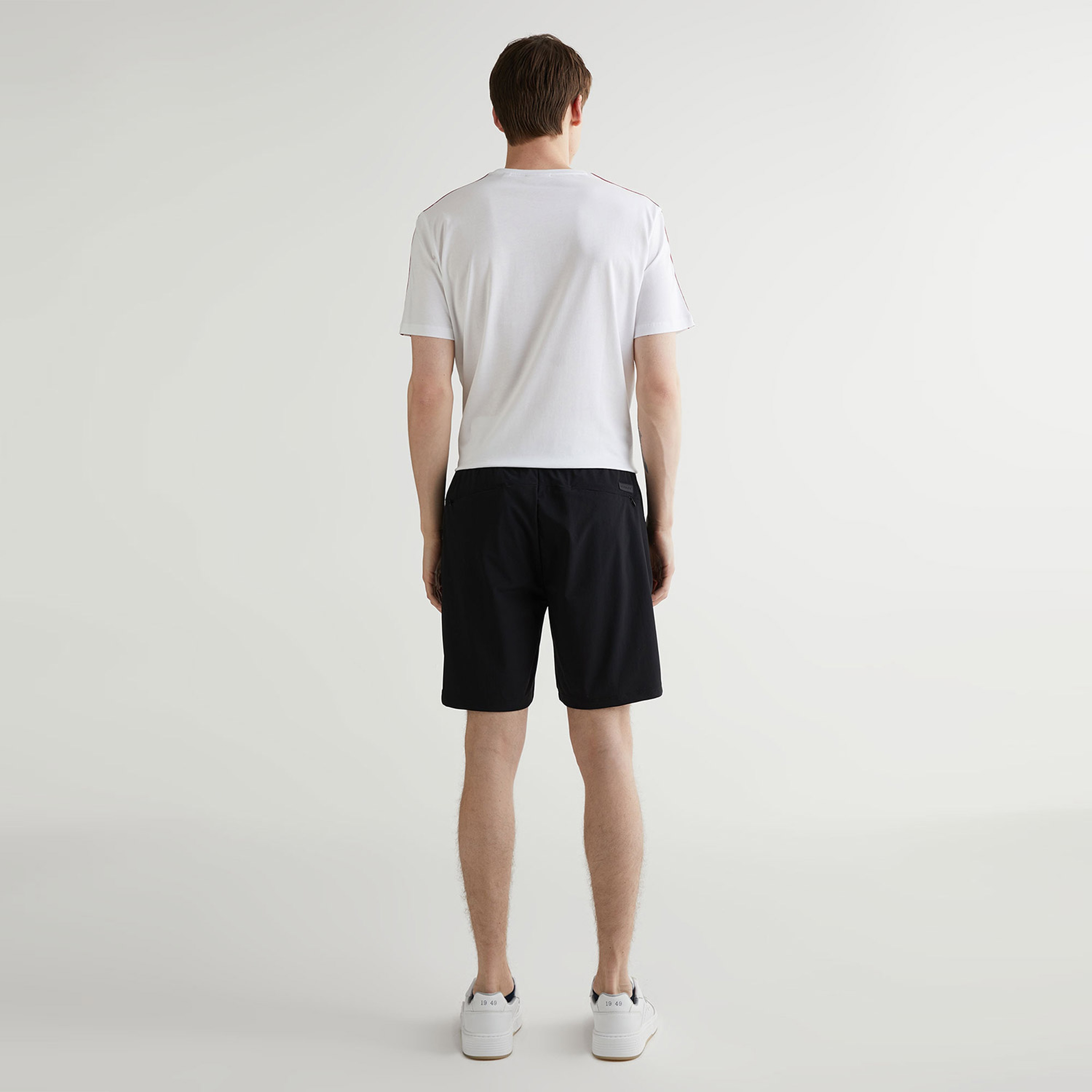 GANT Erkek Siyah Regular Fit Şort