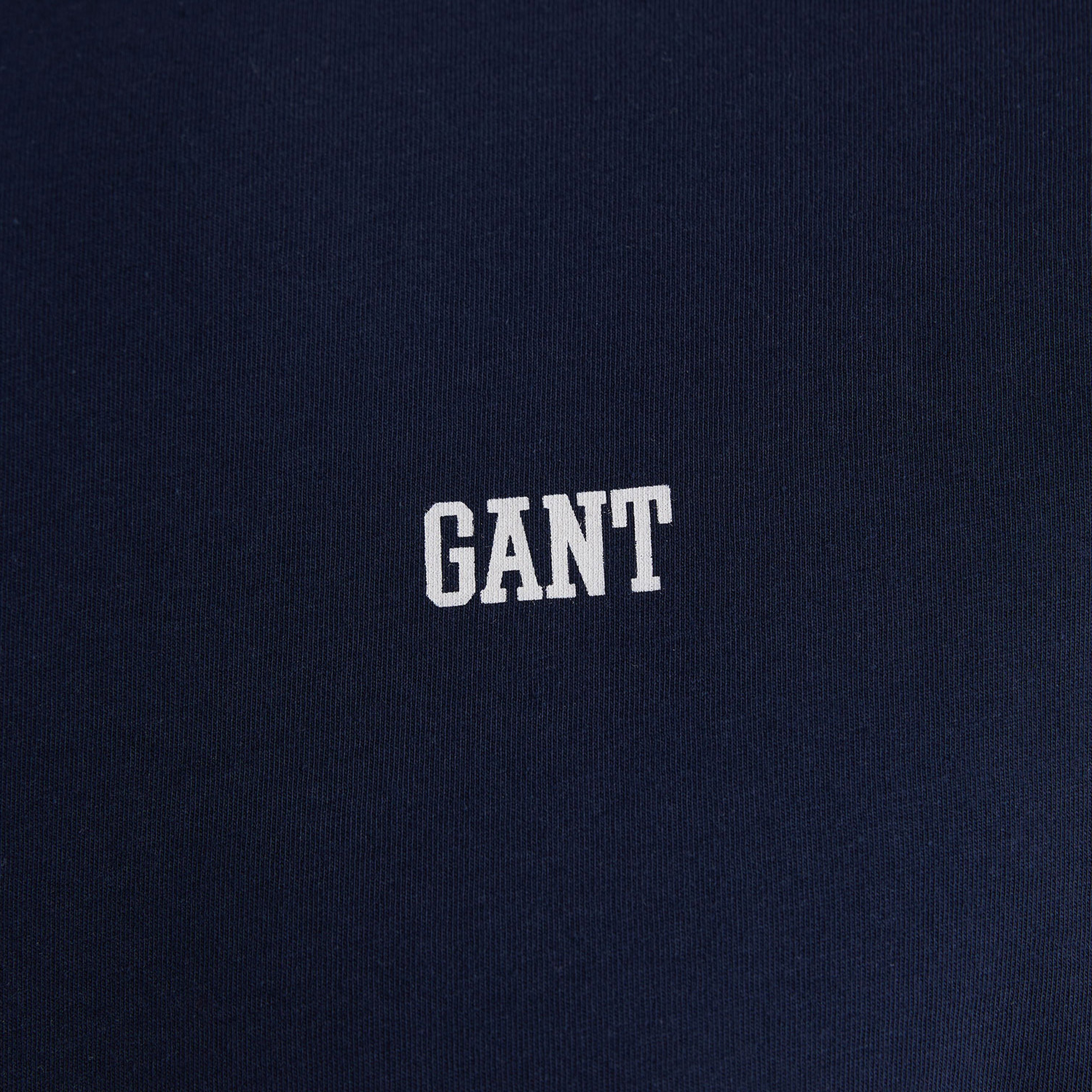 GANT Erkek Lacivert Regular Fit T-Shirt