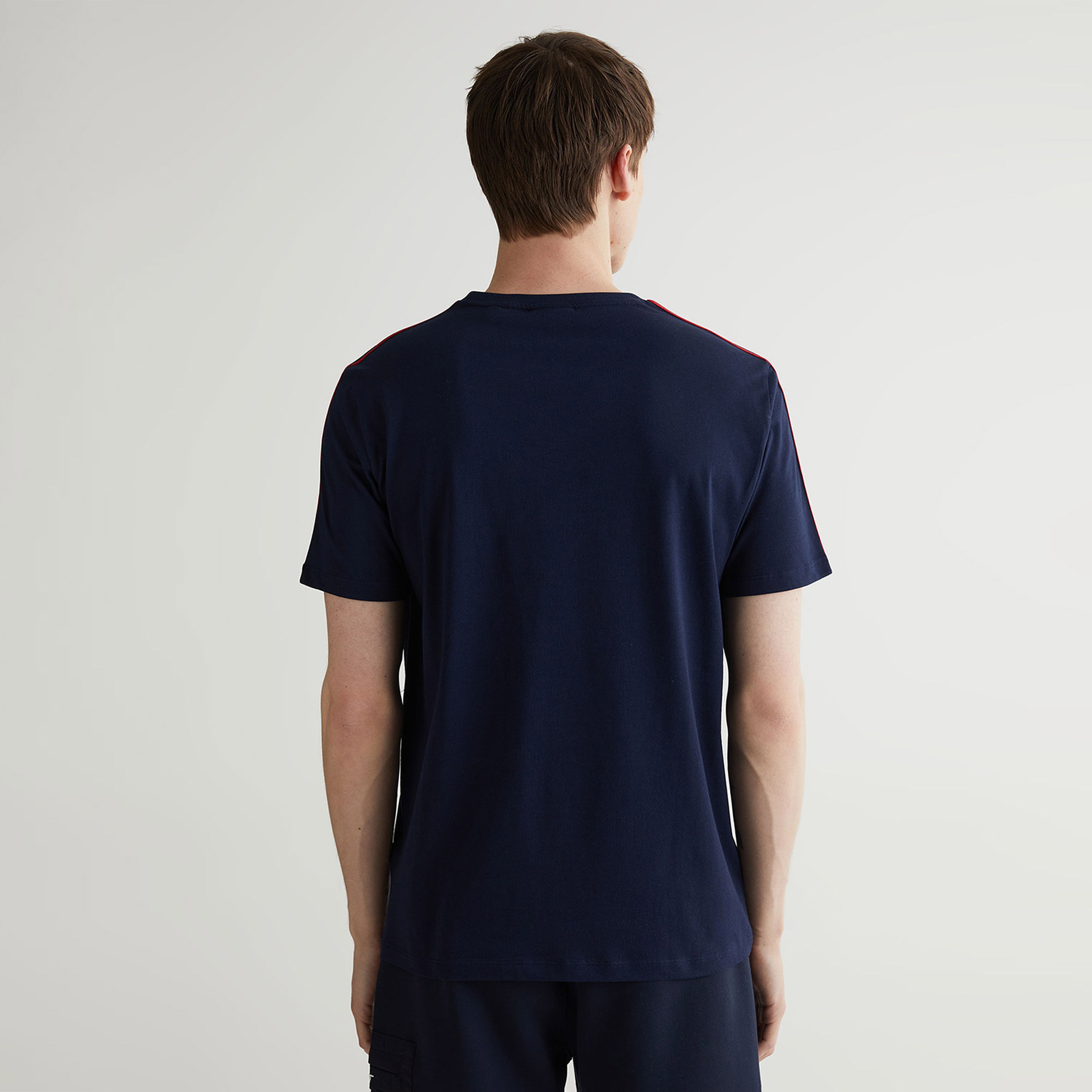 GANT Erkek Lacivert Regular Fit T-Shirt