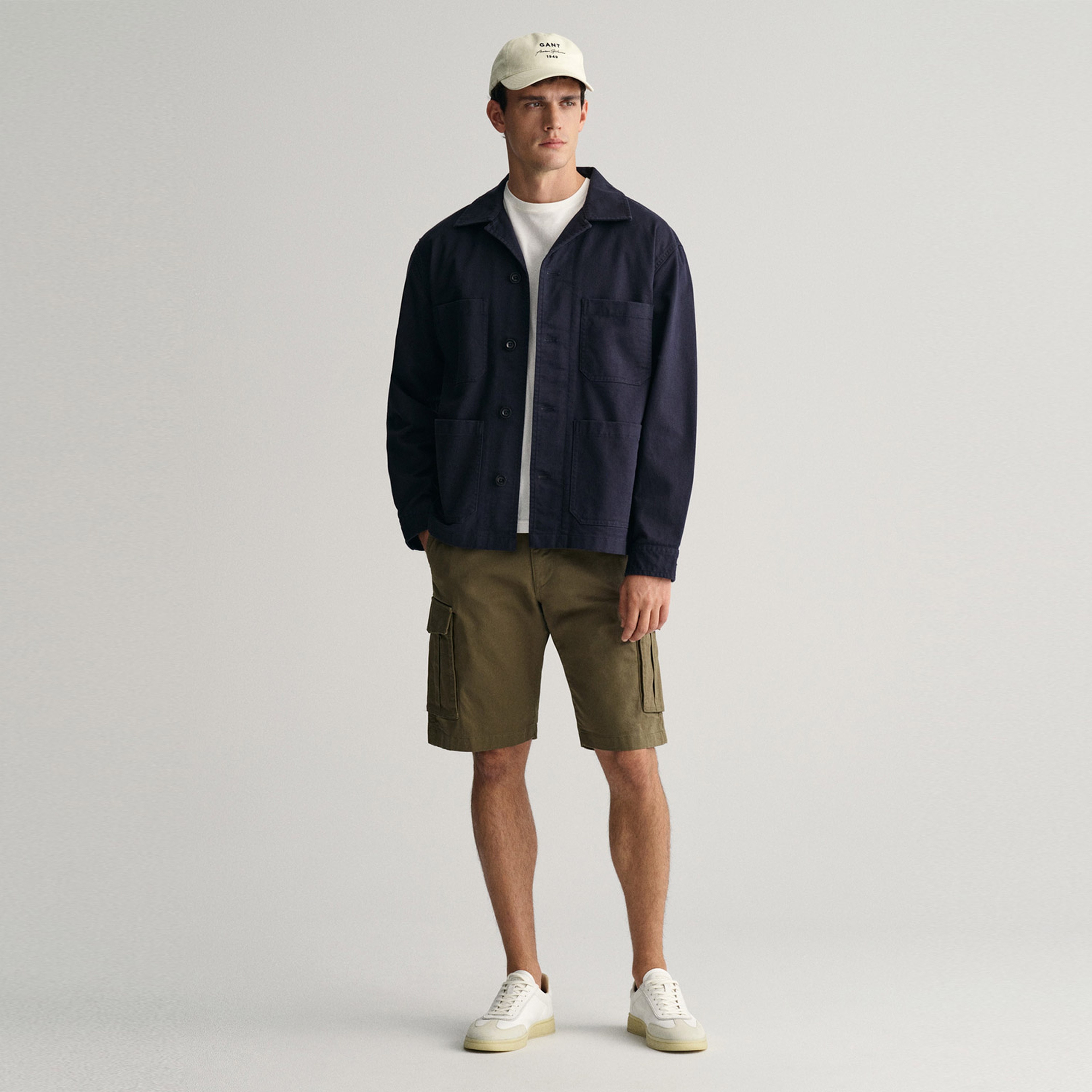 GANT Erkek Yeşil Relaxed Fit Şort