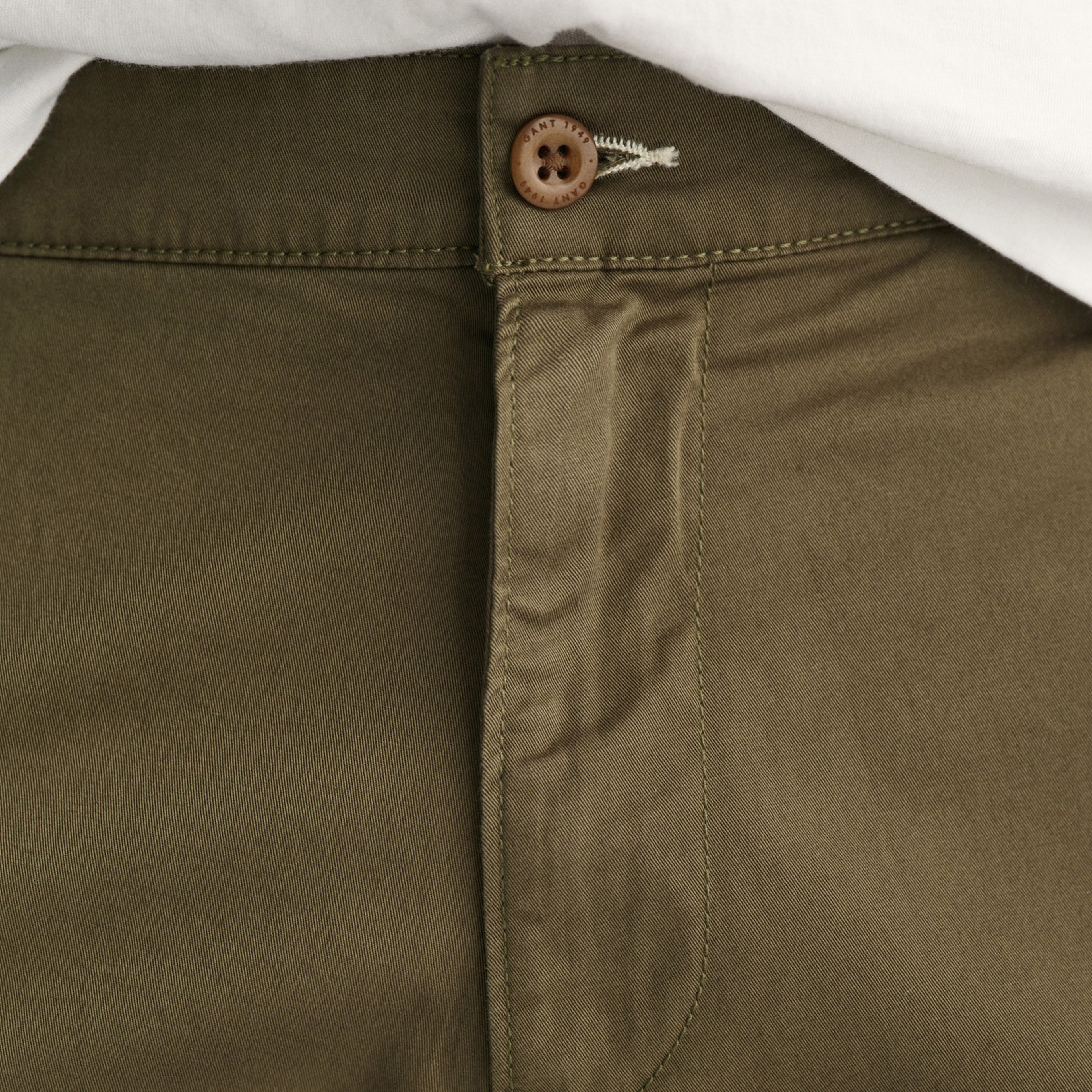 GANT Erkek Yeşil Relaxed Fit Şort