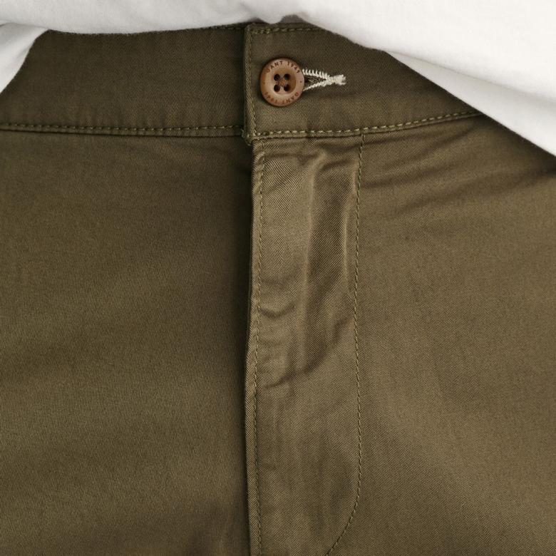 GANT Erkek Yeşil Relaxed Fit Şort
