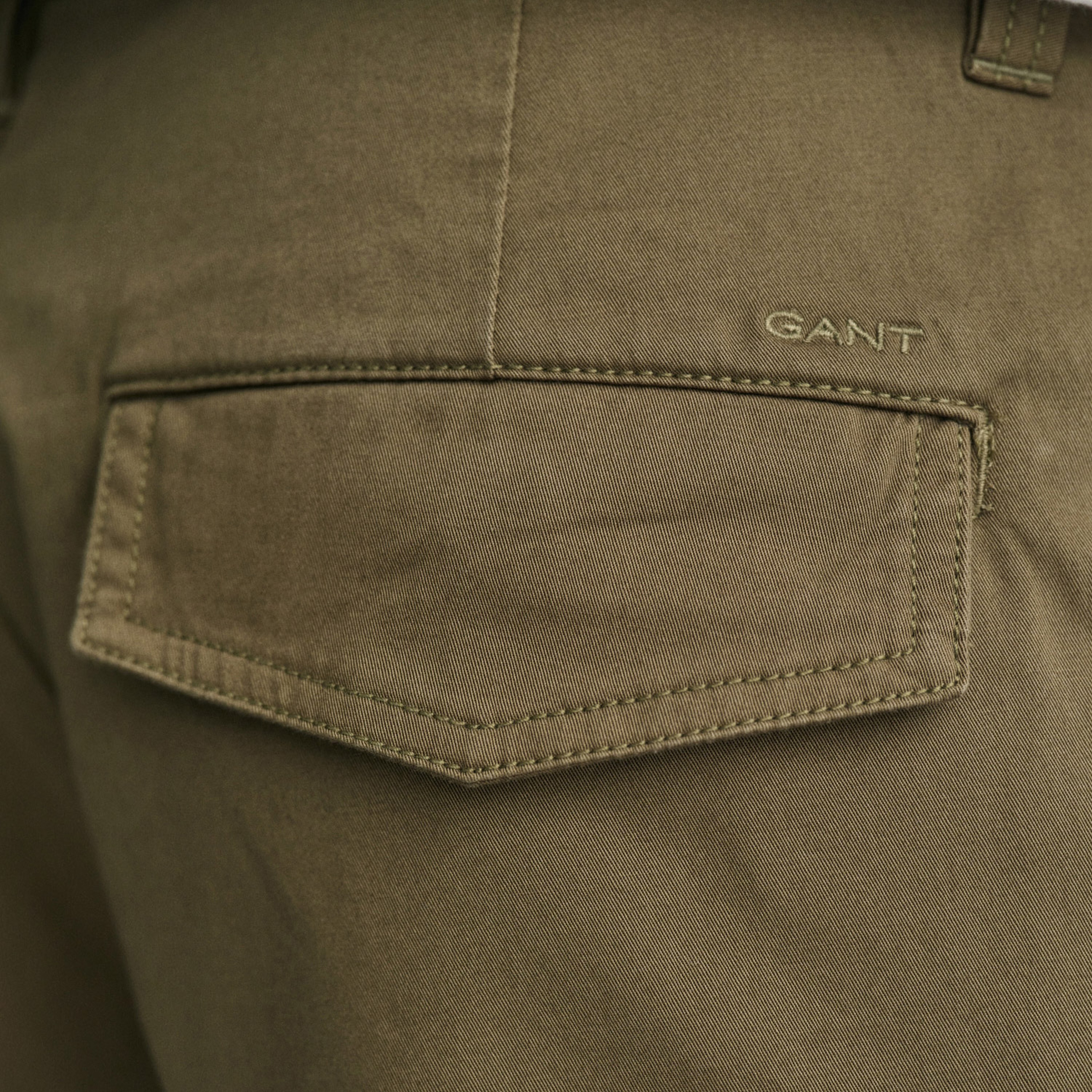 GANT Erkek Yeşil Relaxed Fit Şort