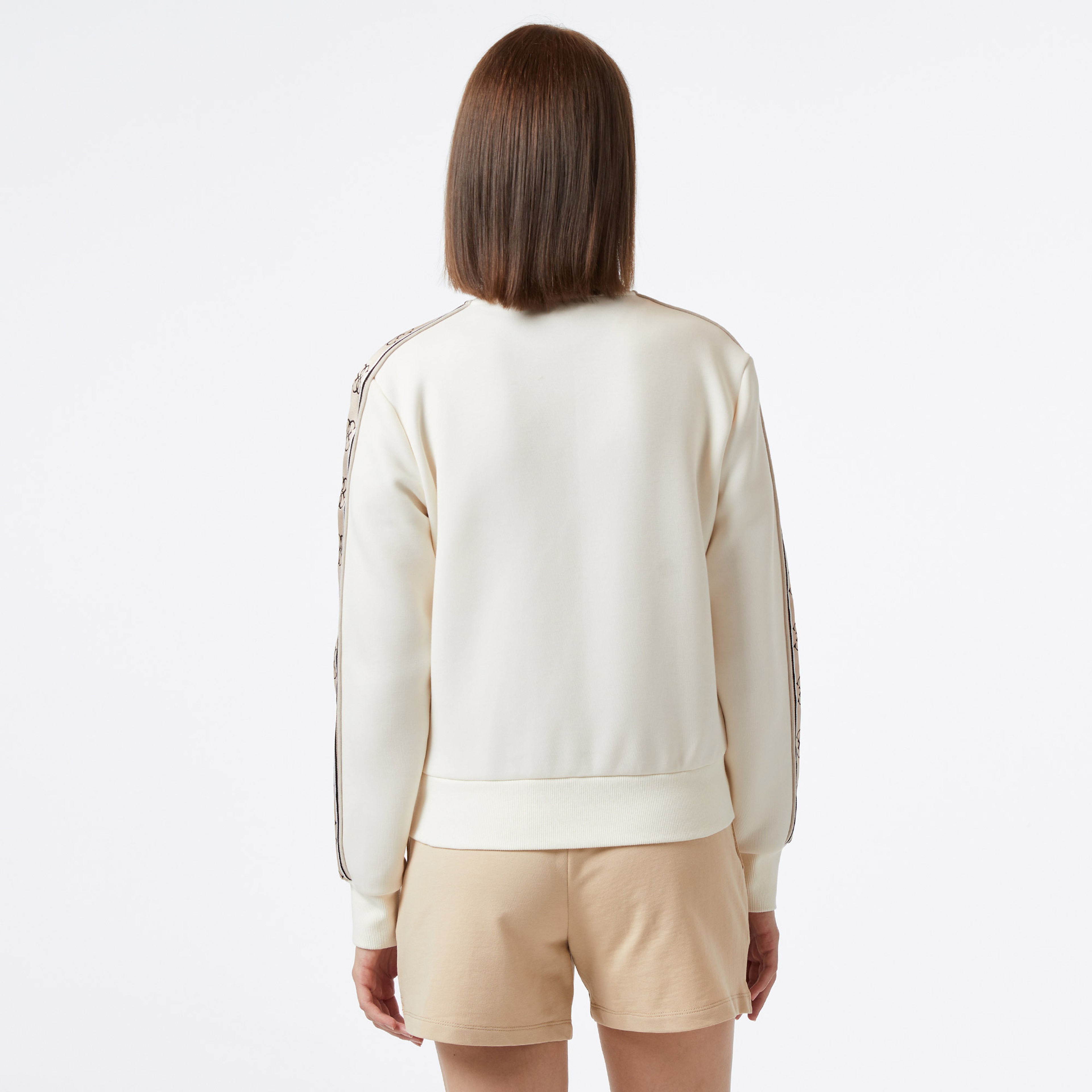 Guess Kadın Krem Sweatshirt